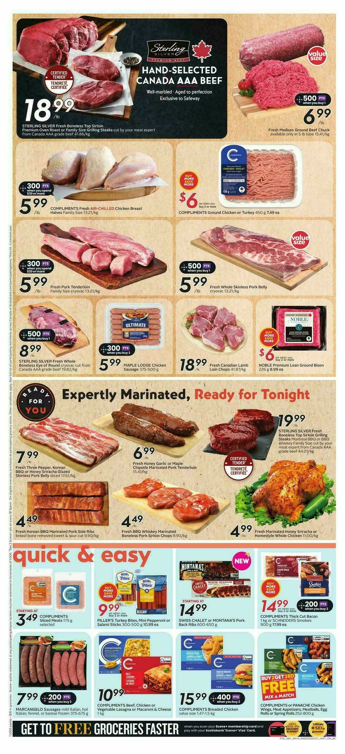 Safeway Flyer from July 30