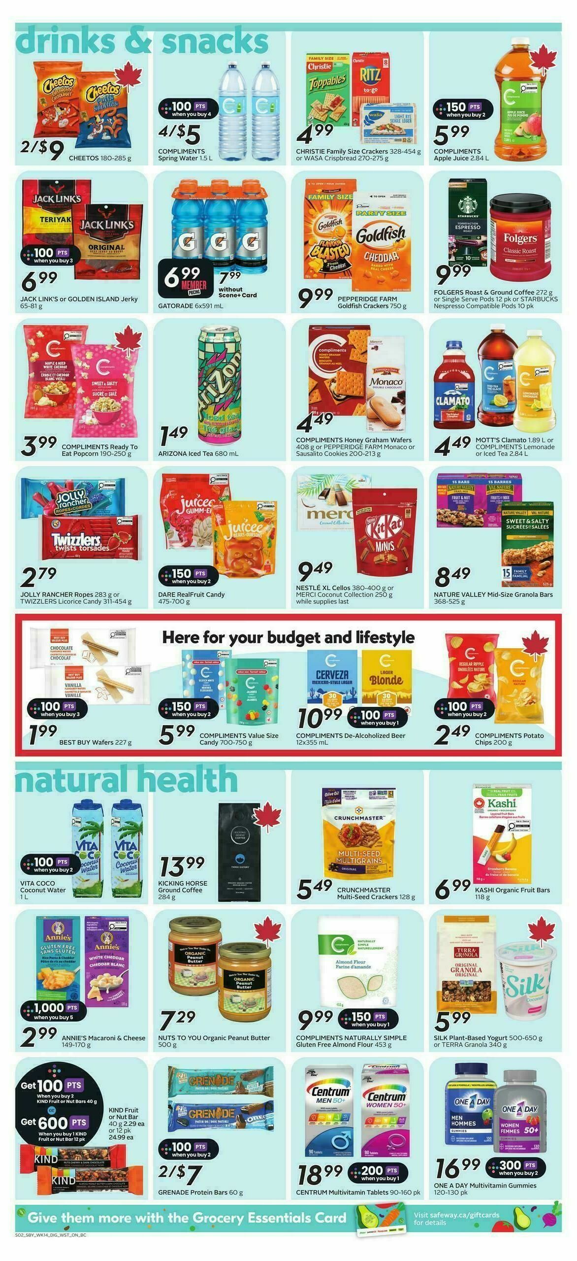 Safeway Flyer from July 30