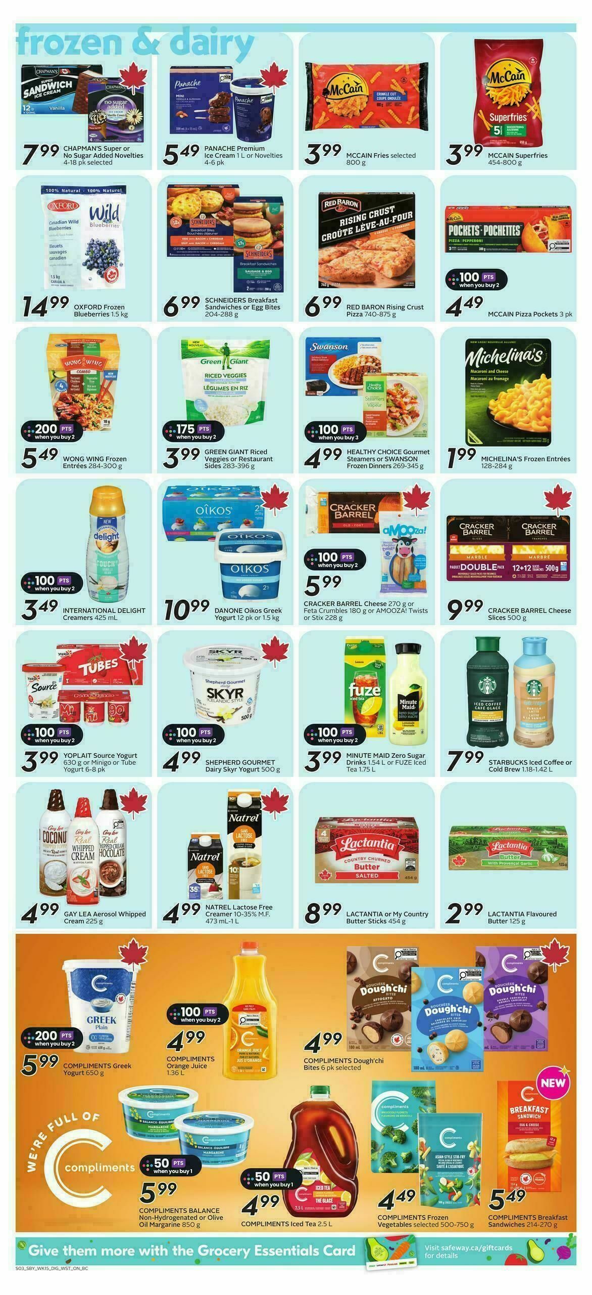 Safeway Flyer from August 6