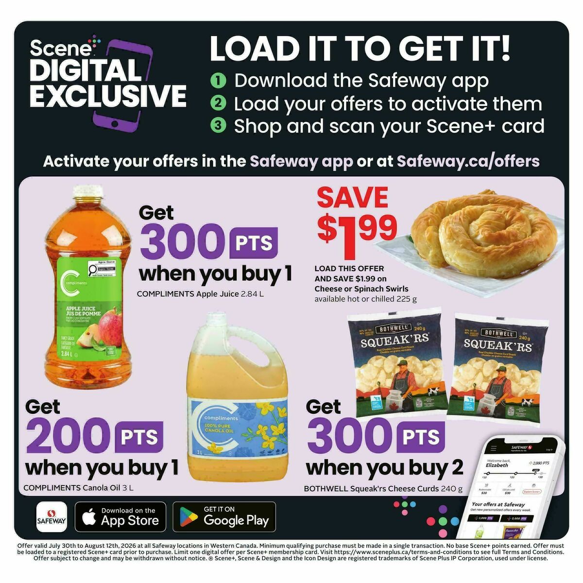 Safeway Flyer from August 6