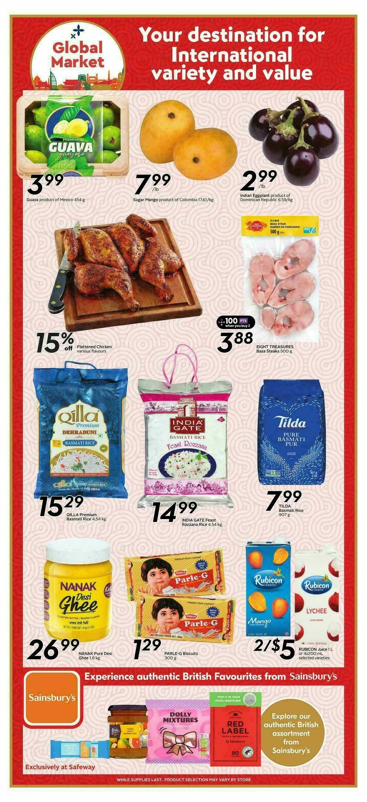 Safeway Flyer from August 6