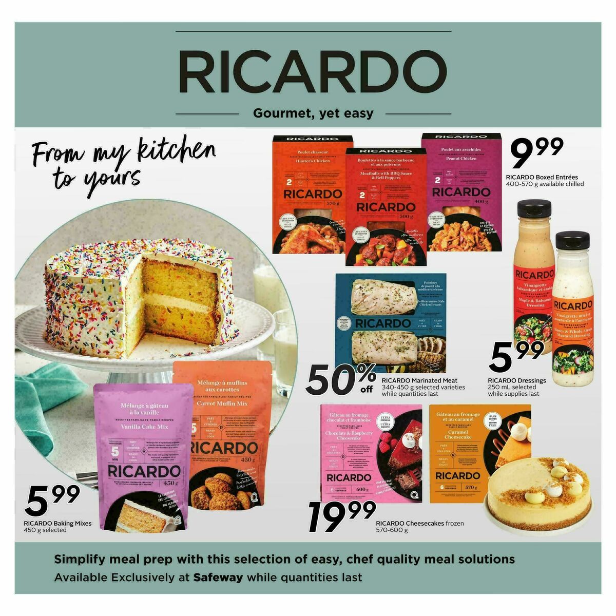 Safeway Flyer from August 6