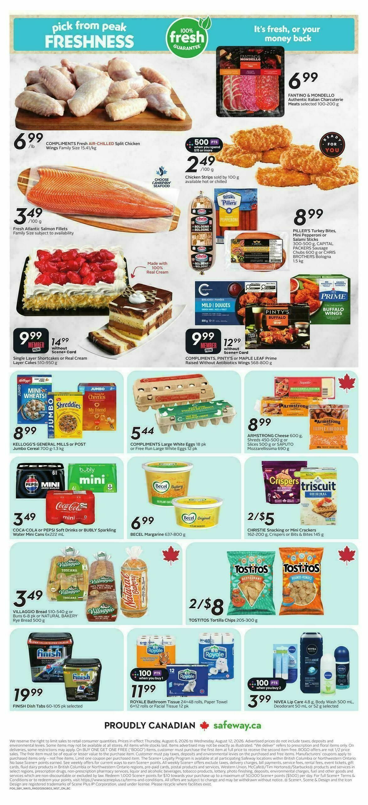 Safeway Flyer from August 6