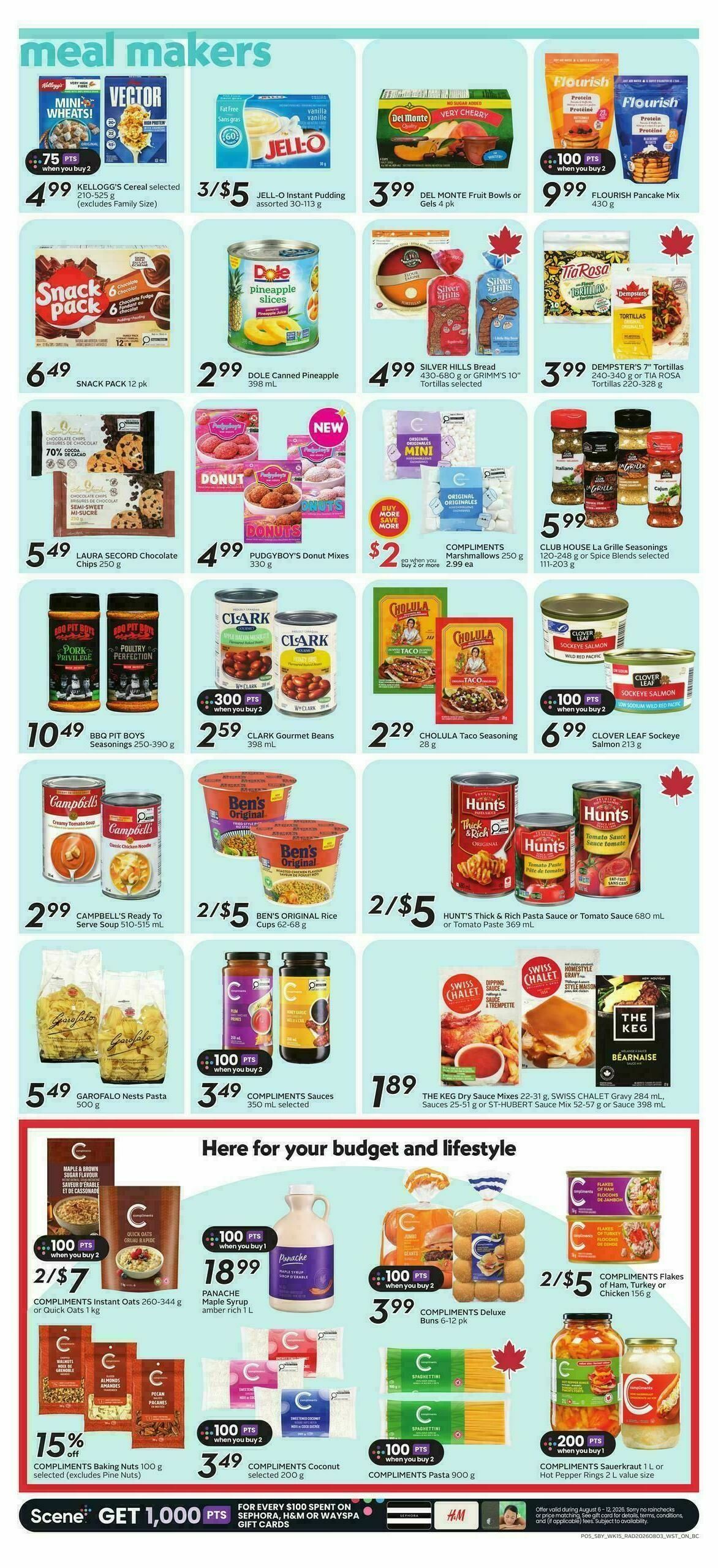 Safeway Flyer from August 6