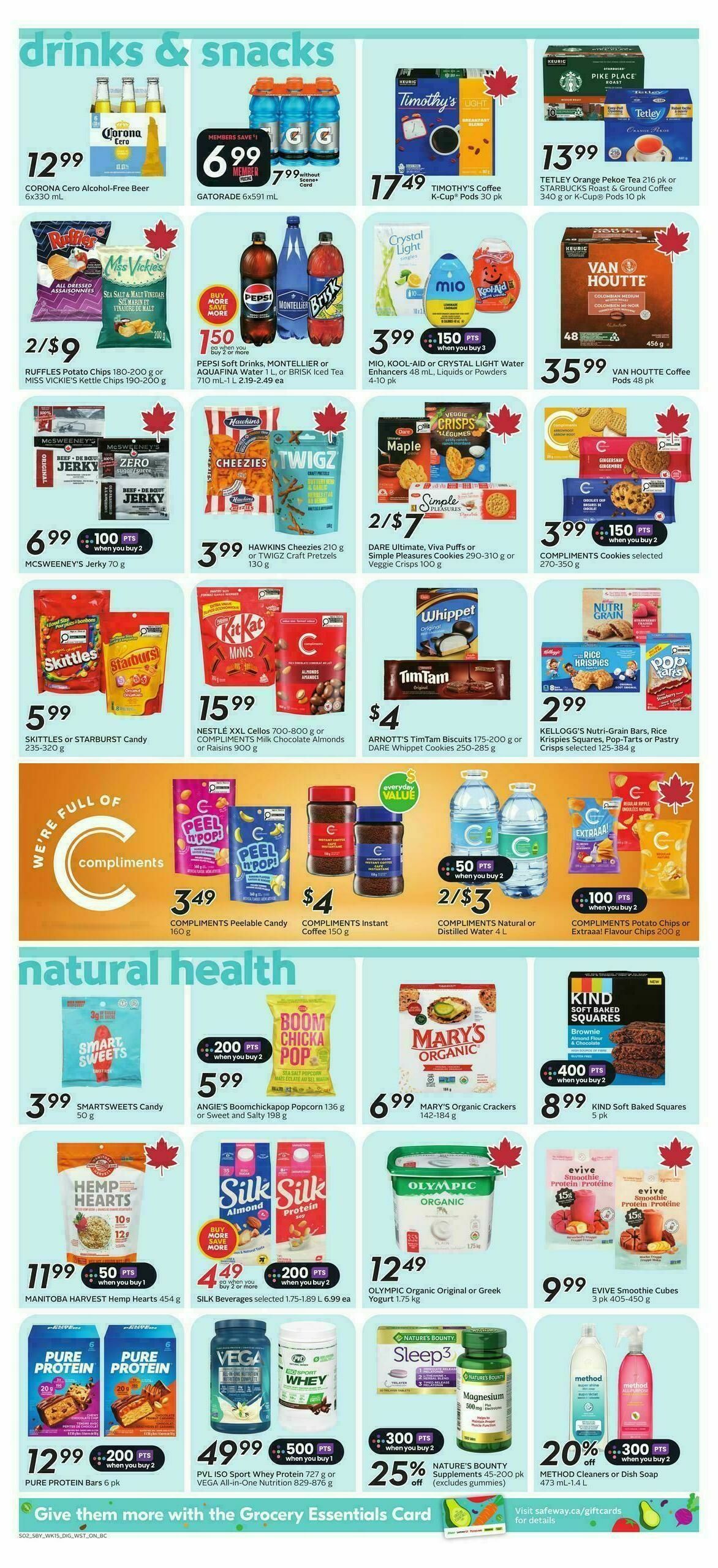 Safeway Flyer from August 6