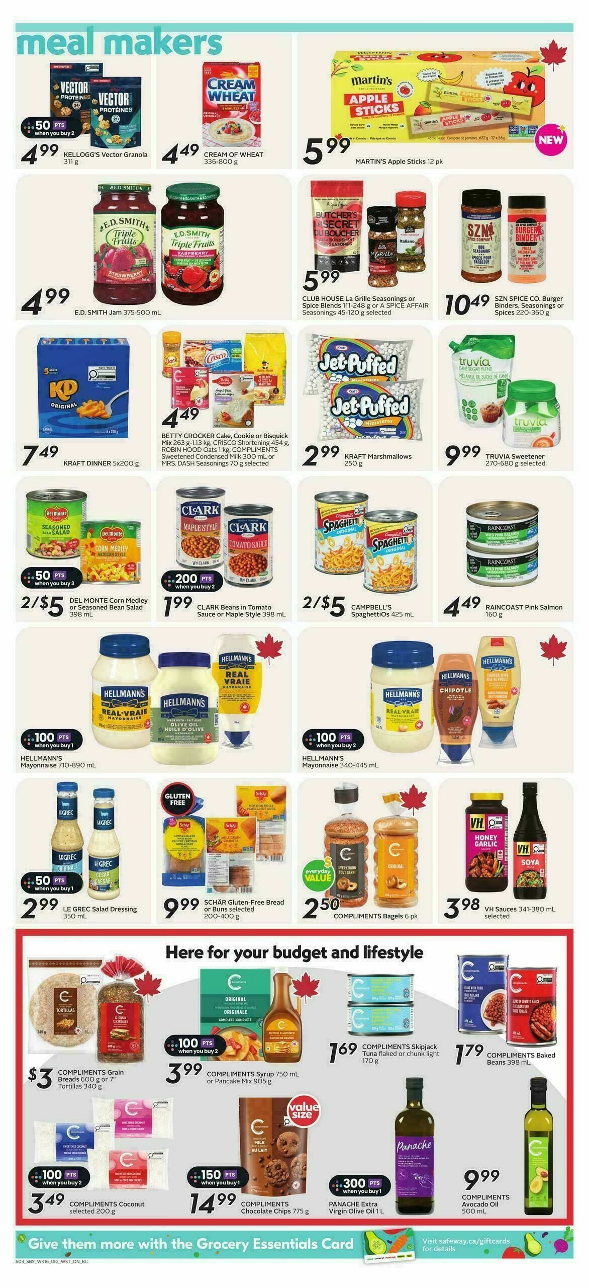 Safeway Flyer from August 13