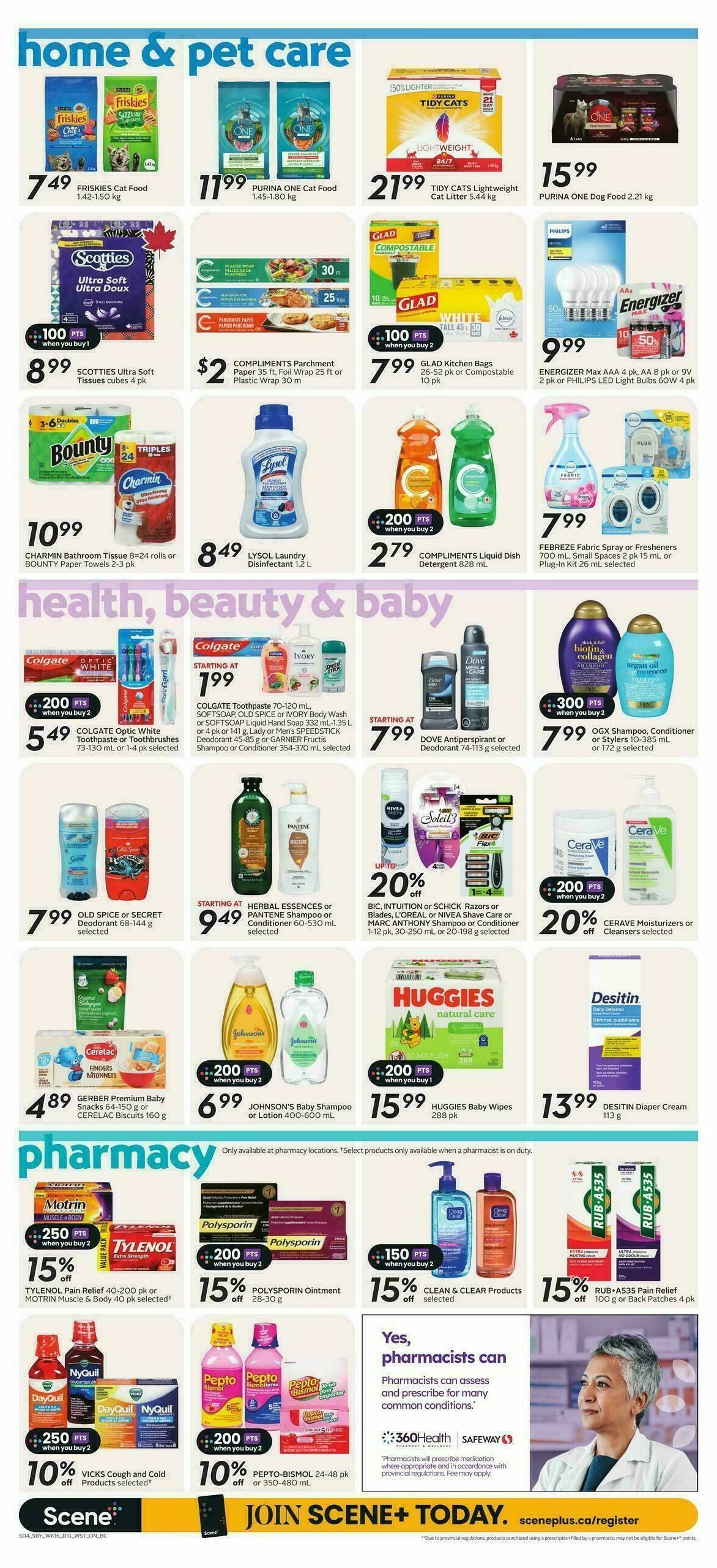 Safeway Flyer from August 13