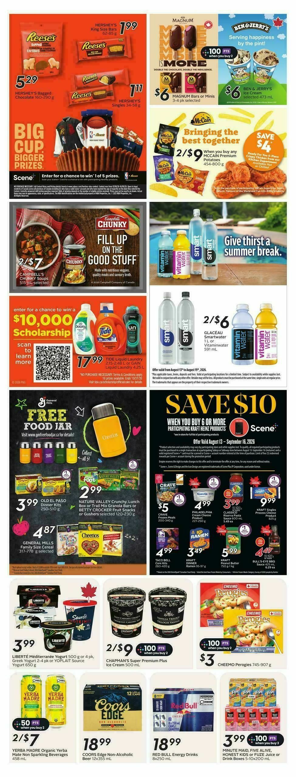 Safeway Flyer from August 13