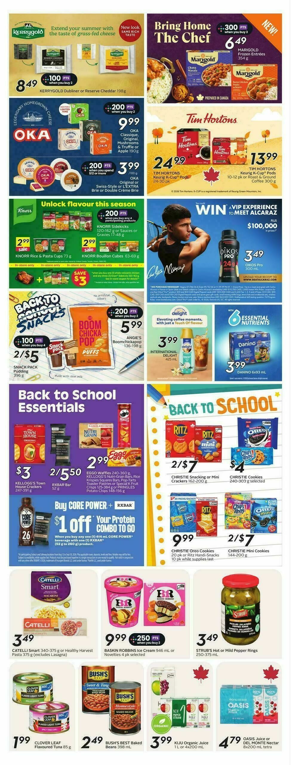 Safeway Flyer from August 13