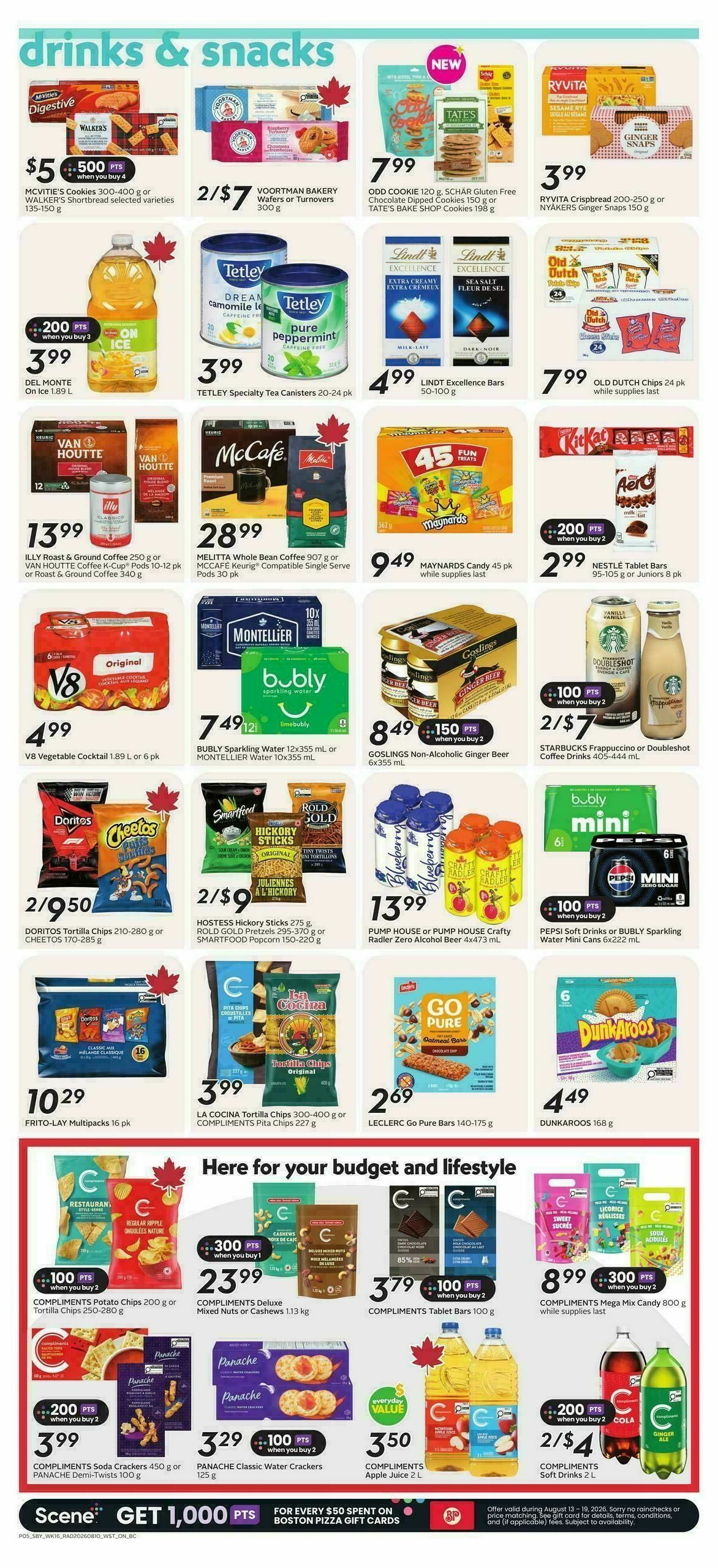 Safeway Flyer from August 13