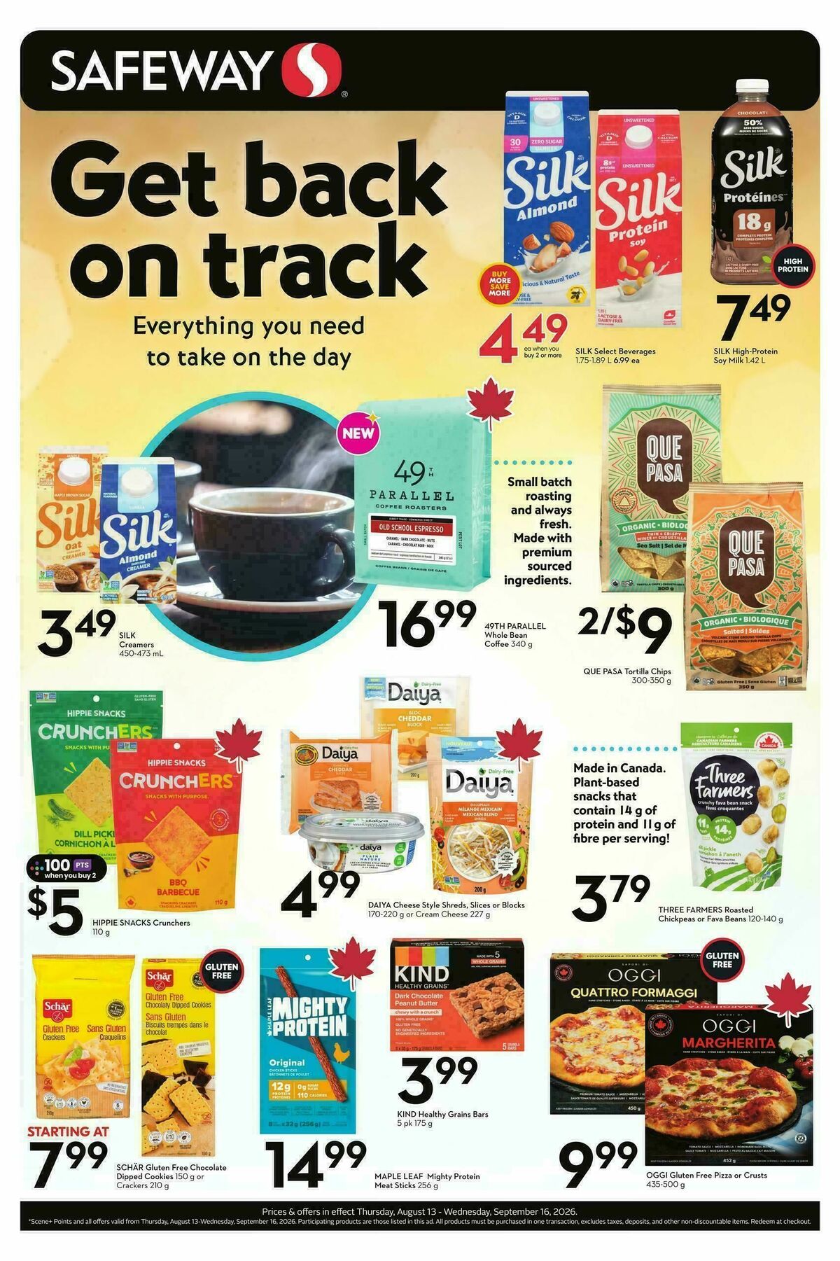 Safeway Flyer from August 13