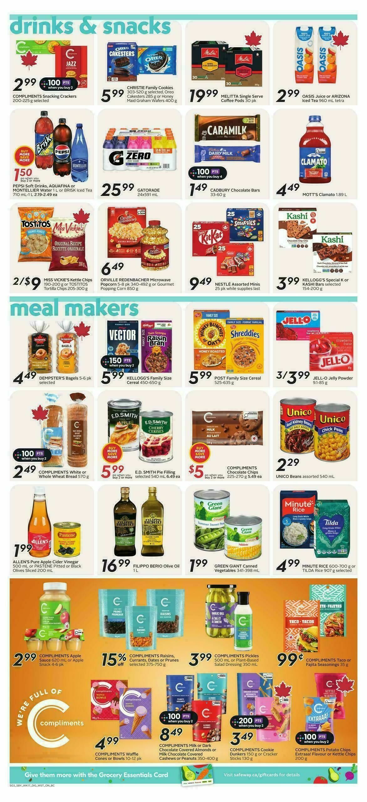 Safeway Flyer from August 20