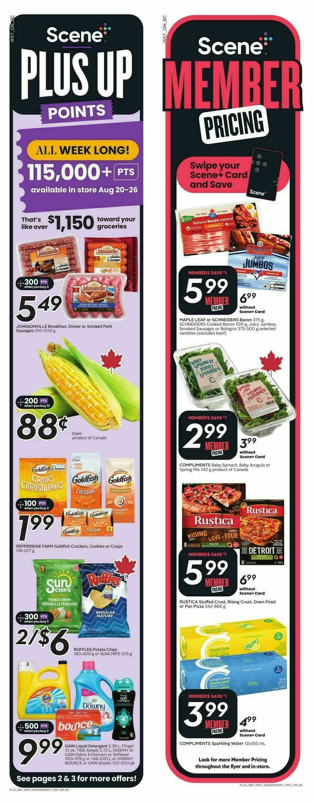 Safeway Flyer from August 20