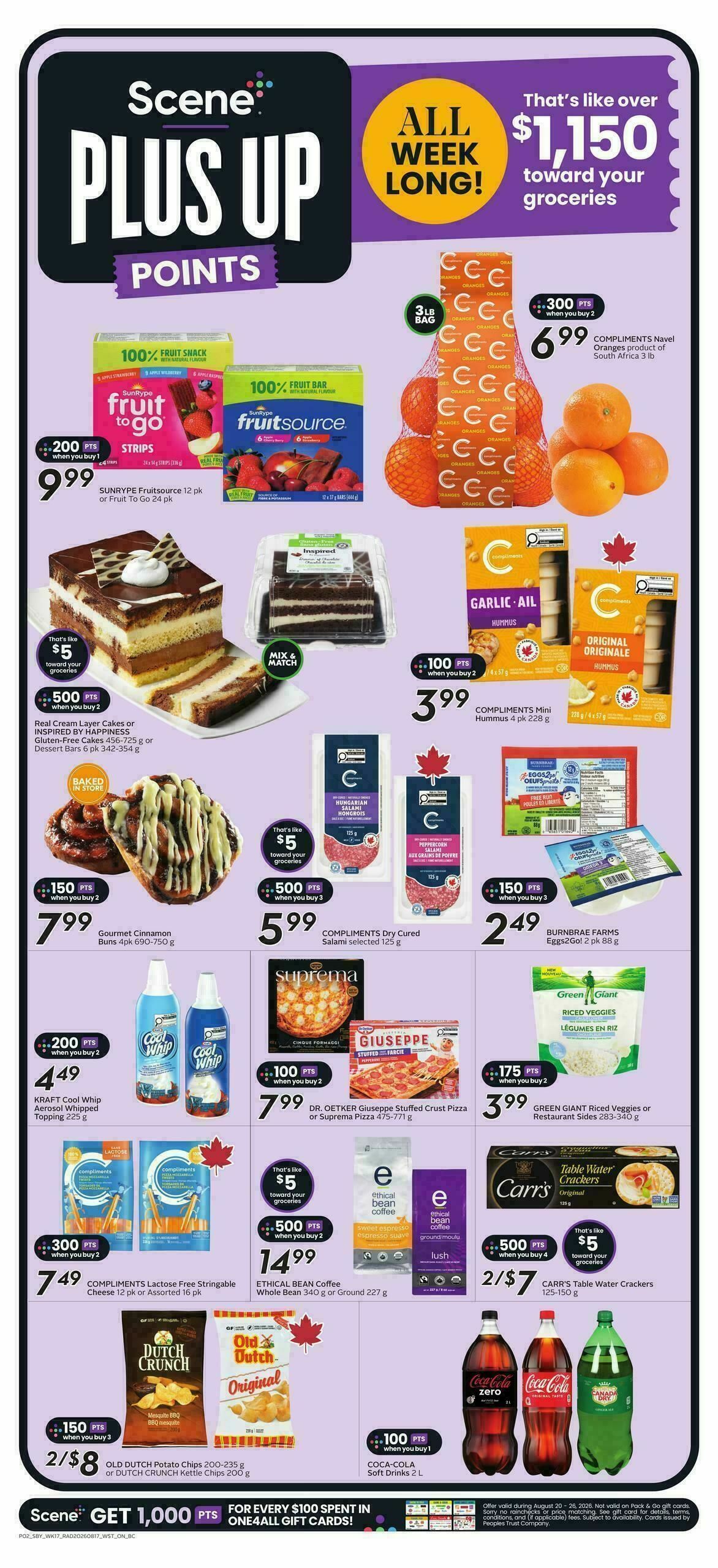 Safeway Flyer from August 20