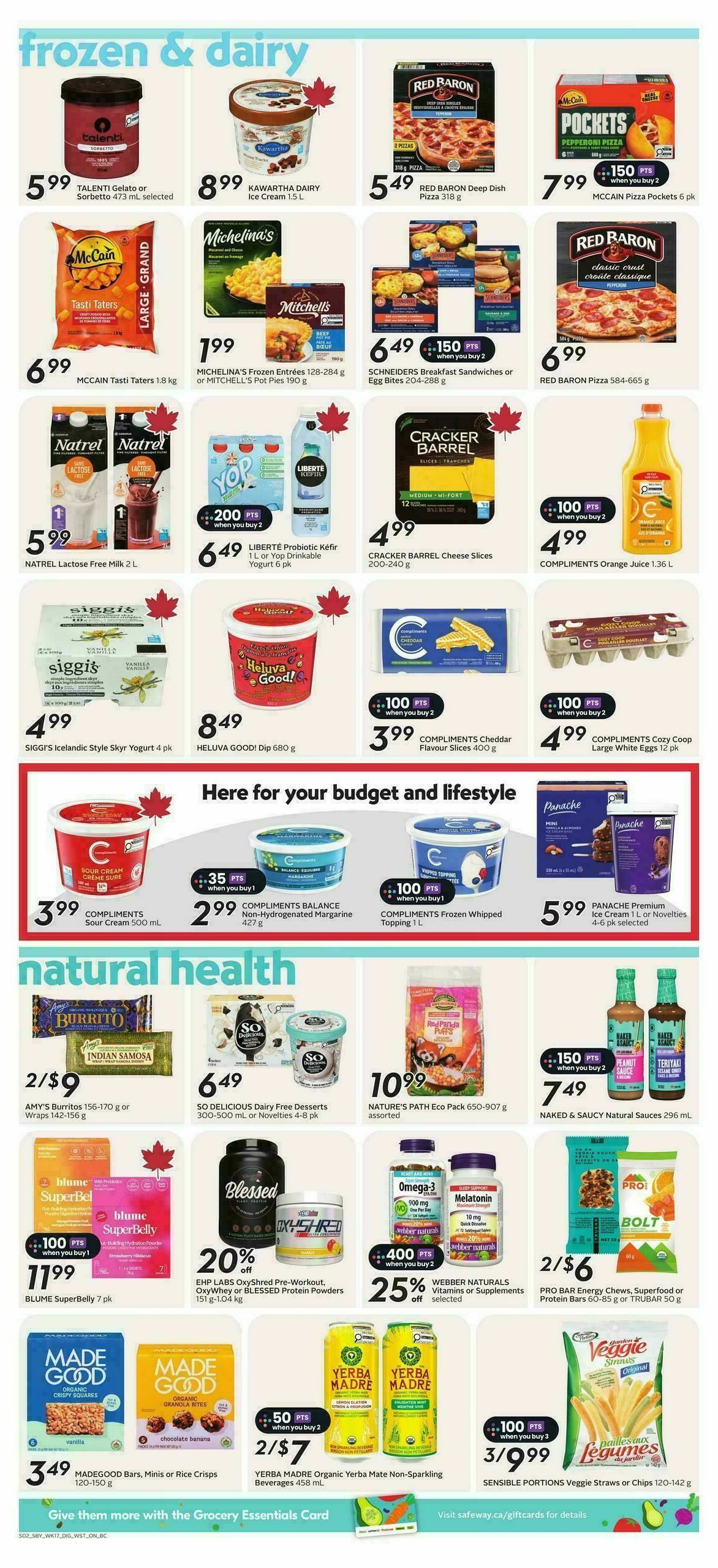 Safeway Flyer from August 20
