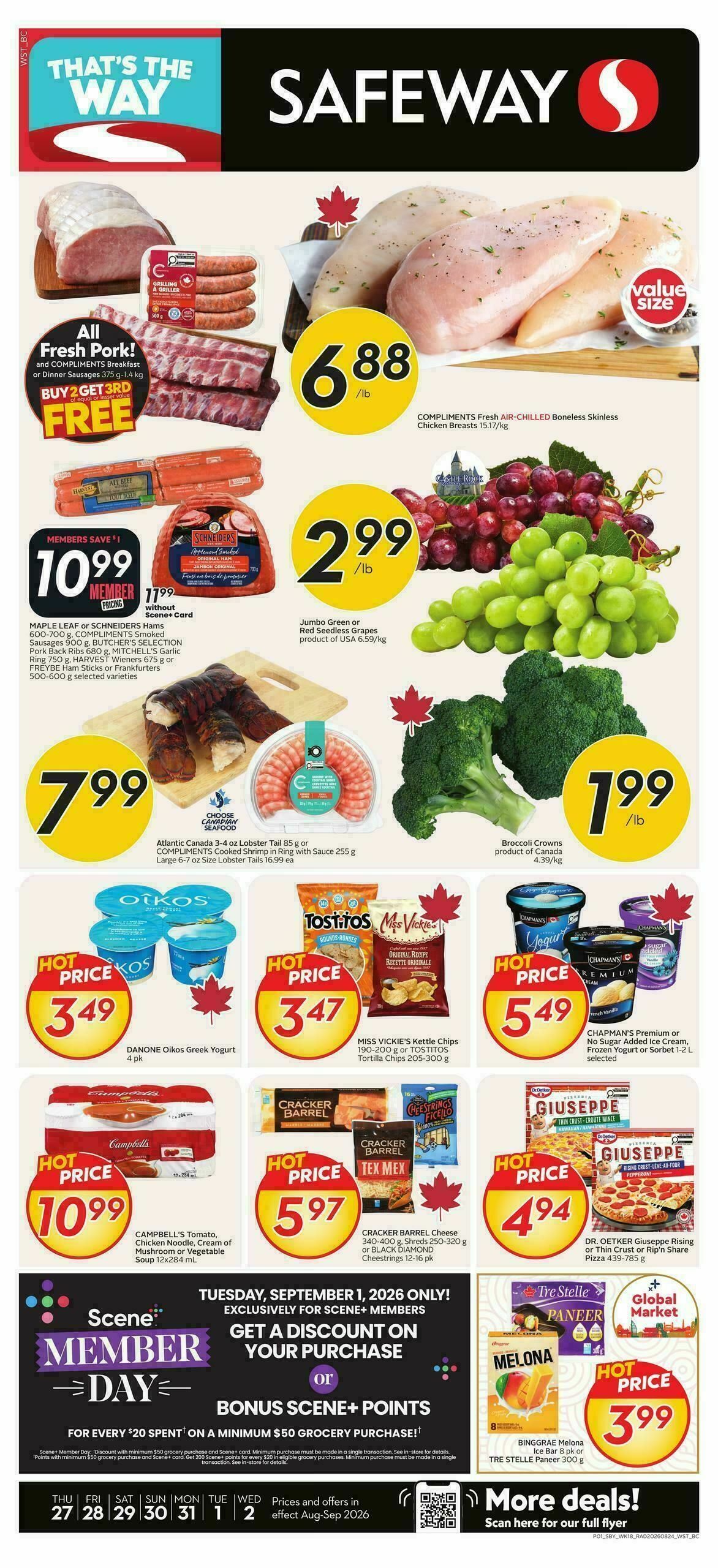 Safeway Flyer from August 27