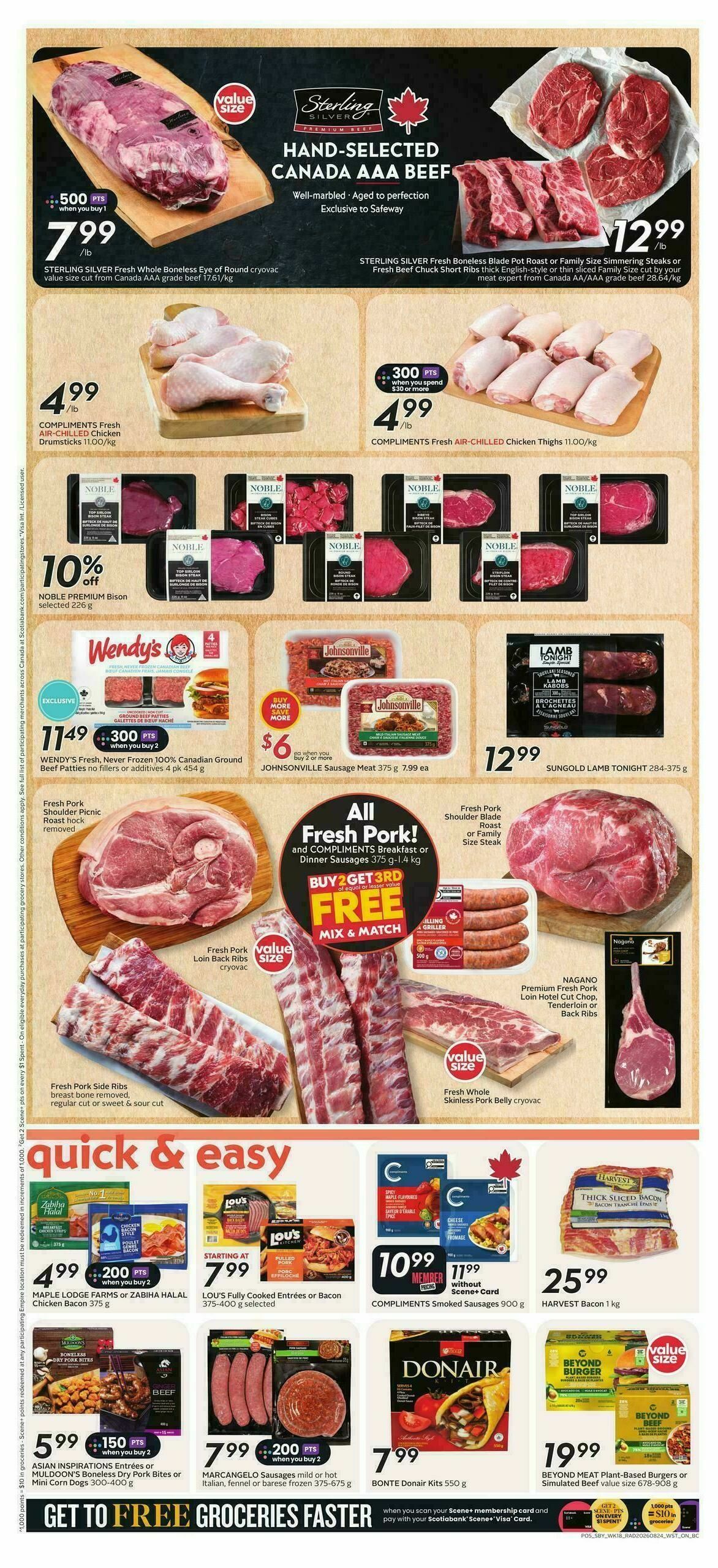 Safeway Flyer from August 27