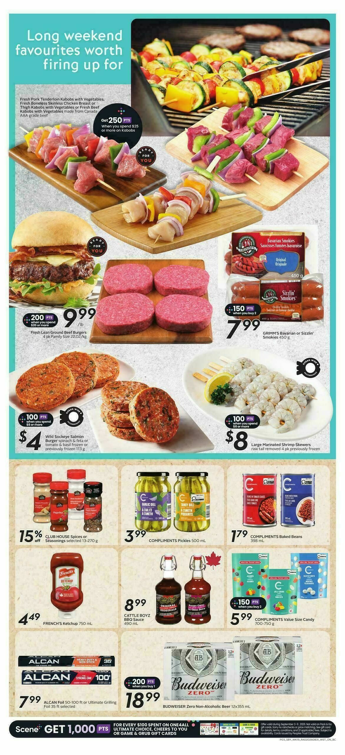 Safeway Flyer from September 3