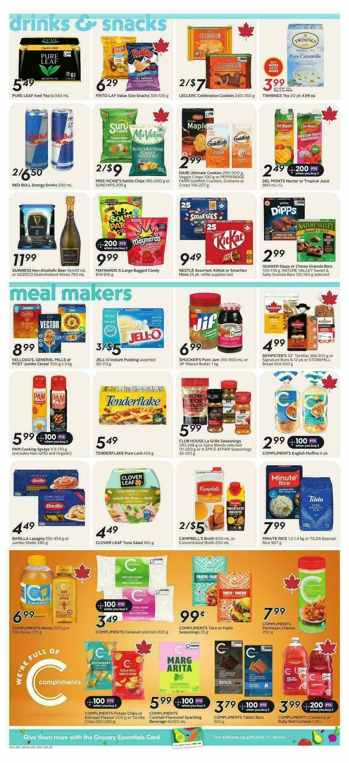 Safeway Flyer from September 10