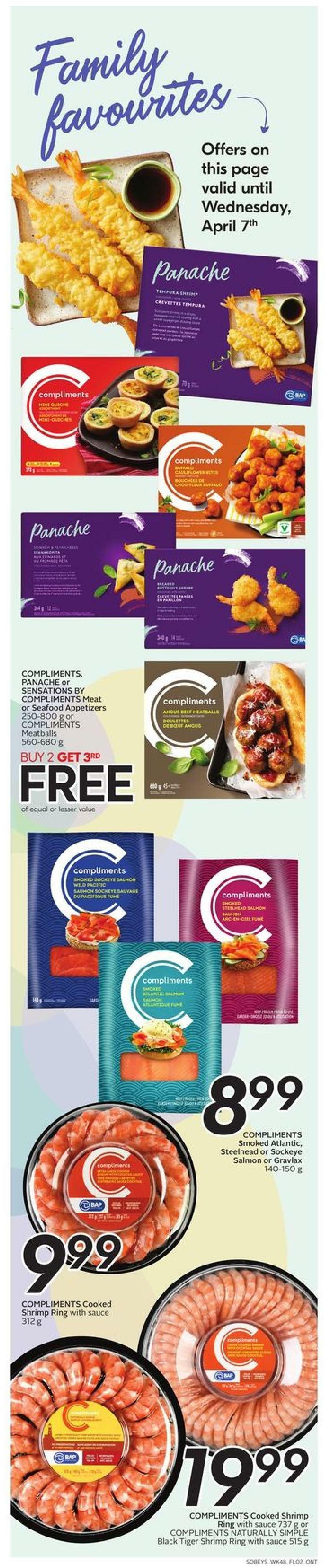 Sobeys Flyer from March 25