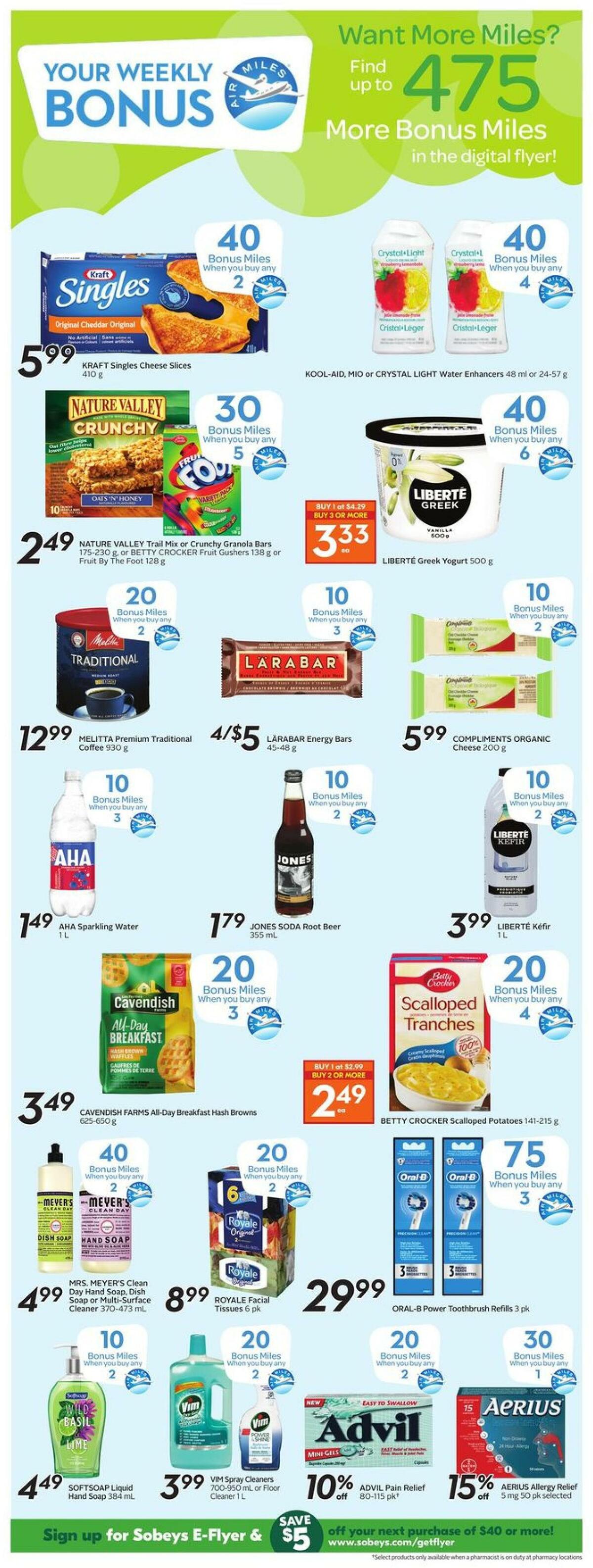 Sobeys Flyer from April 8