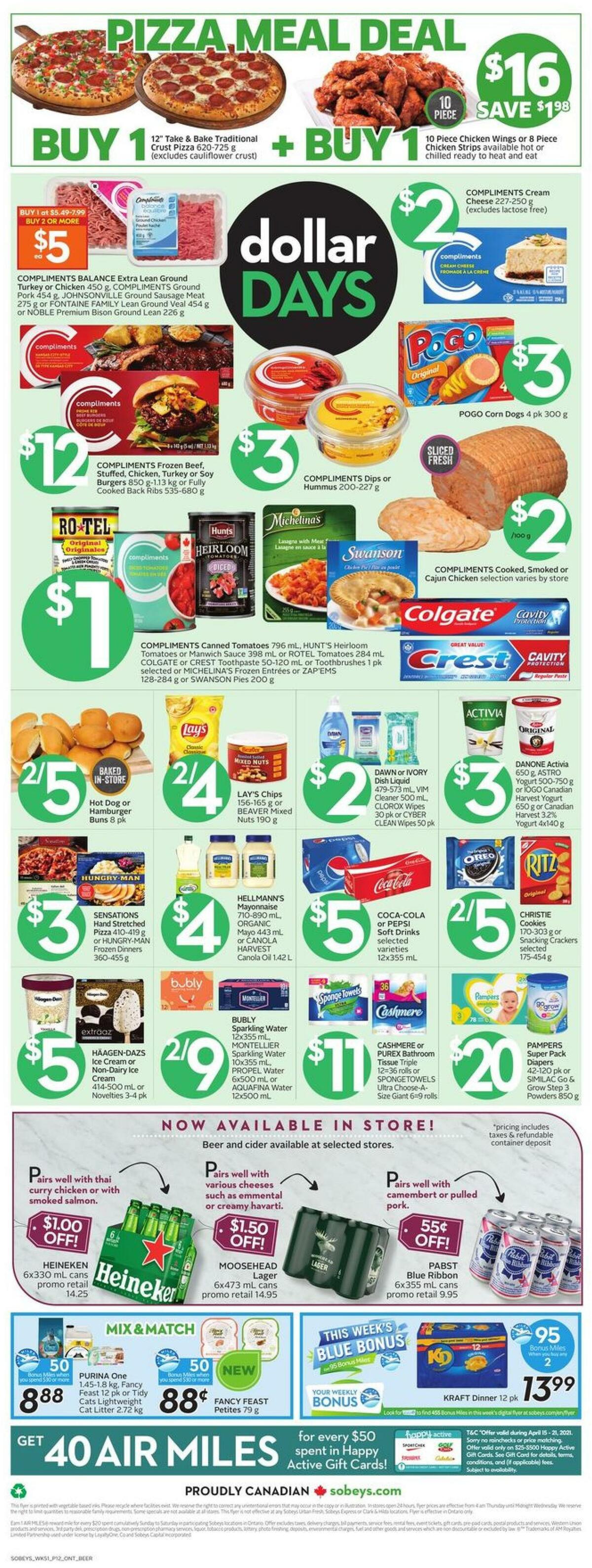 Sobeys Flyer from April 15