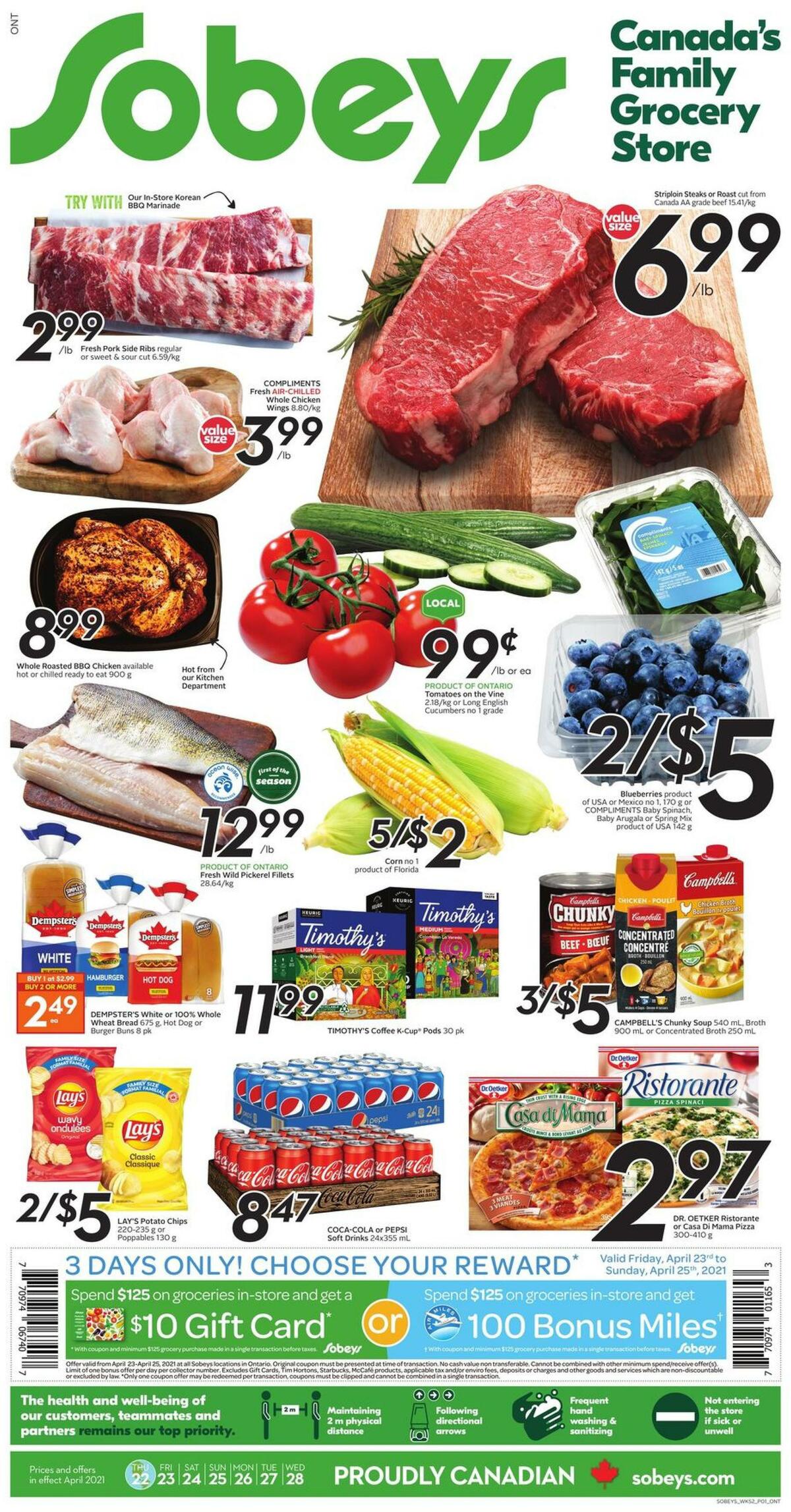 Sobeys Flyer from April 22