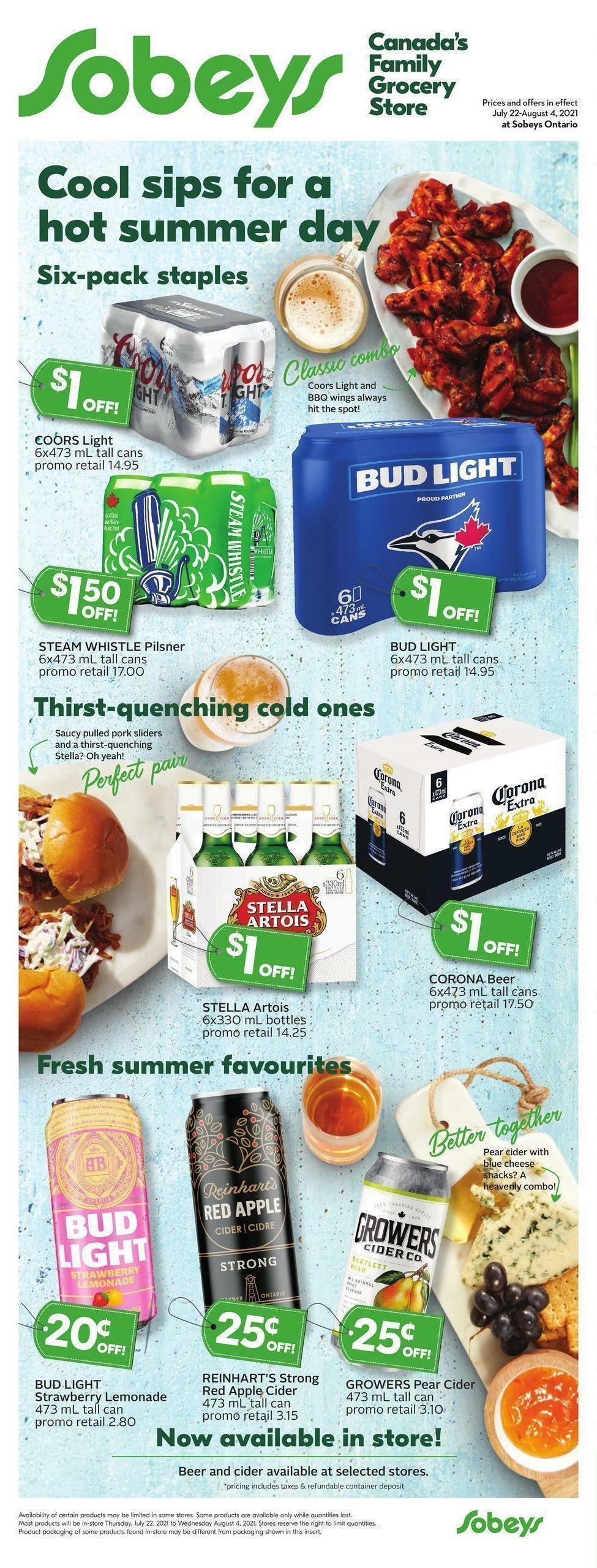 Sobeys Flyer from July 22