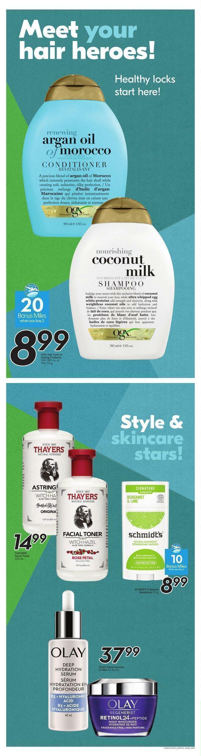 Sobeys Flyer from August 5