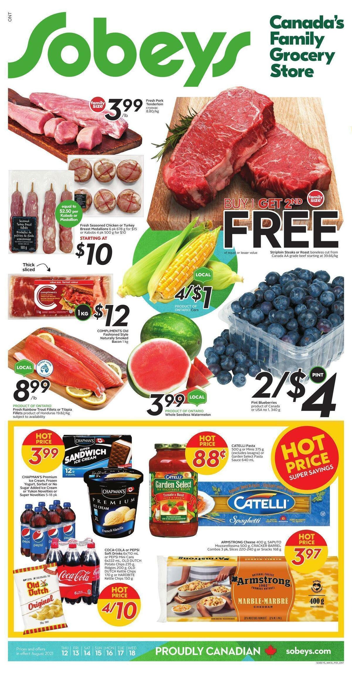 Sobeys Flyer from August 12