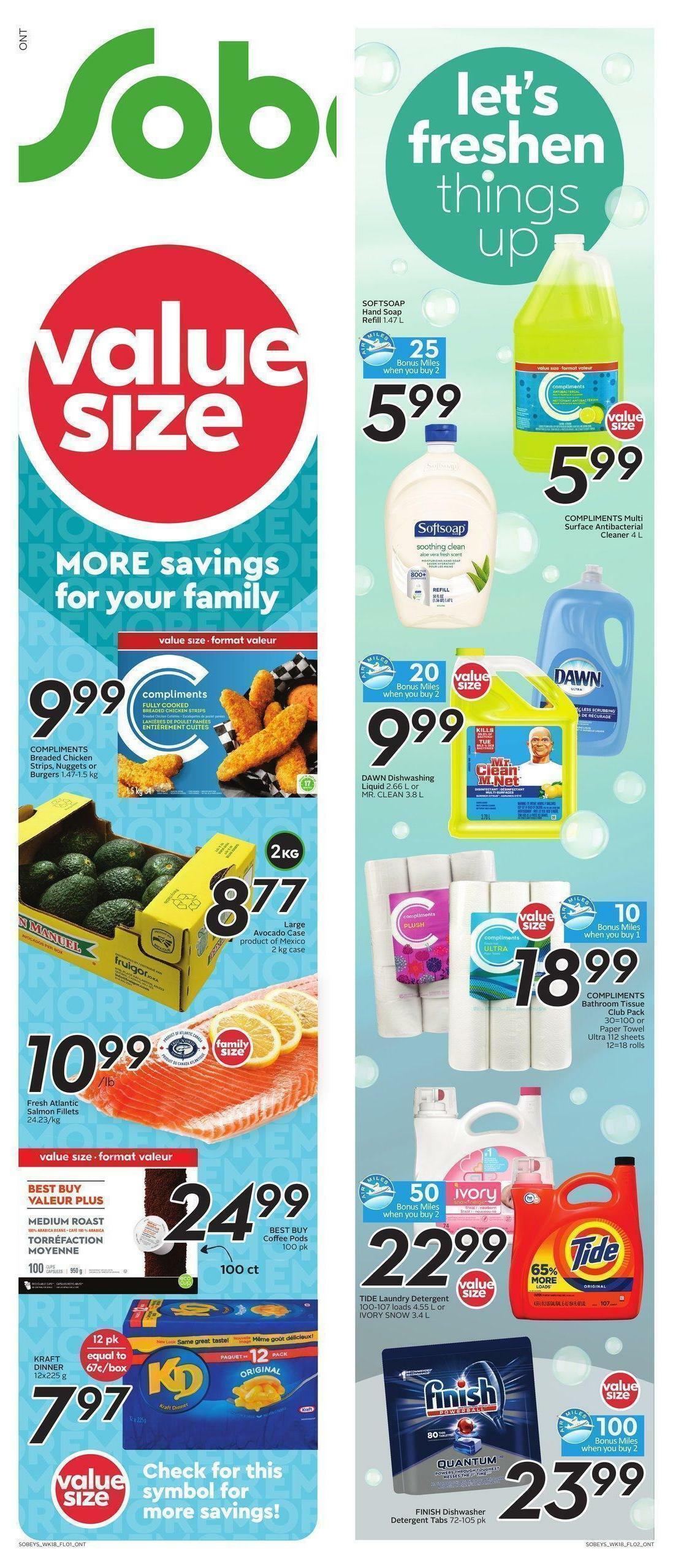 Sobeys Flyer from August 26