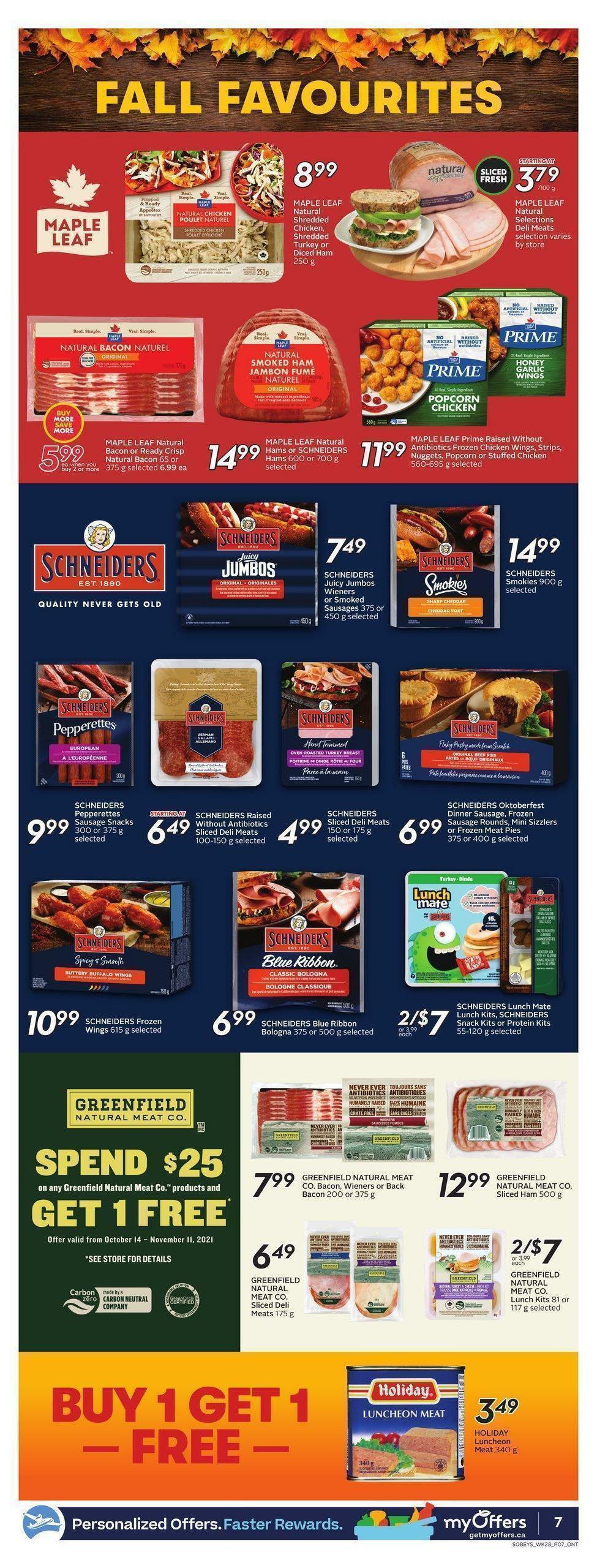 Sobeys Flyer from November 4
