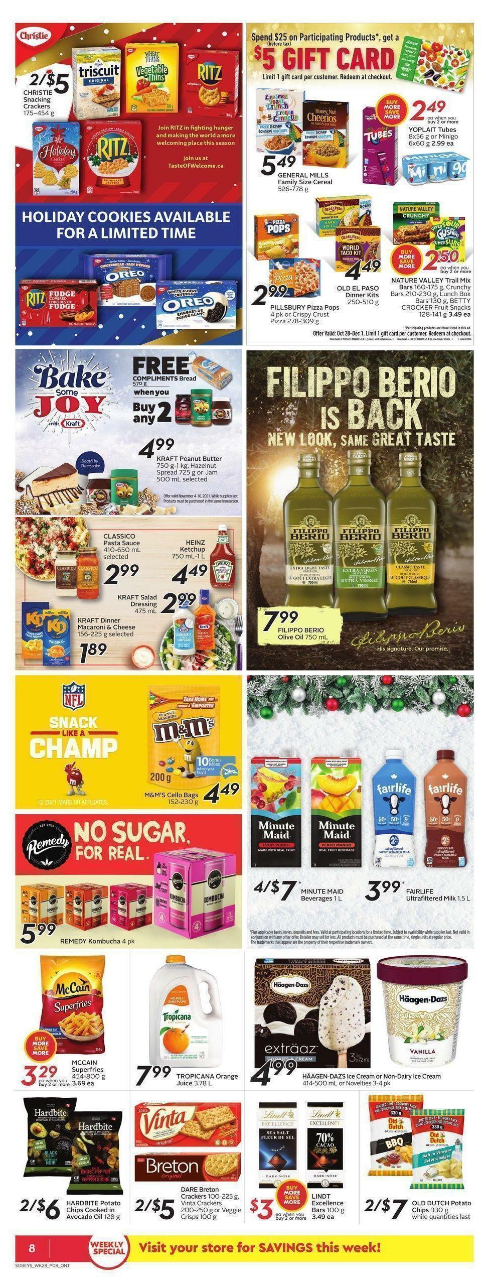 Sobeys Flyer from November 4