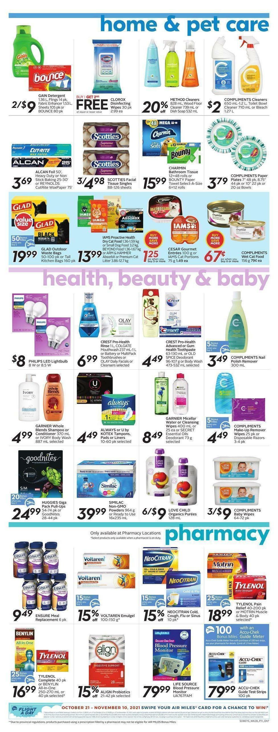 Sobeys Flyer from November 4