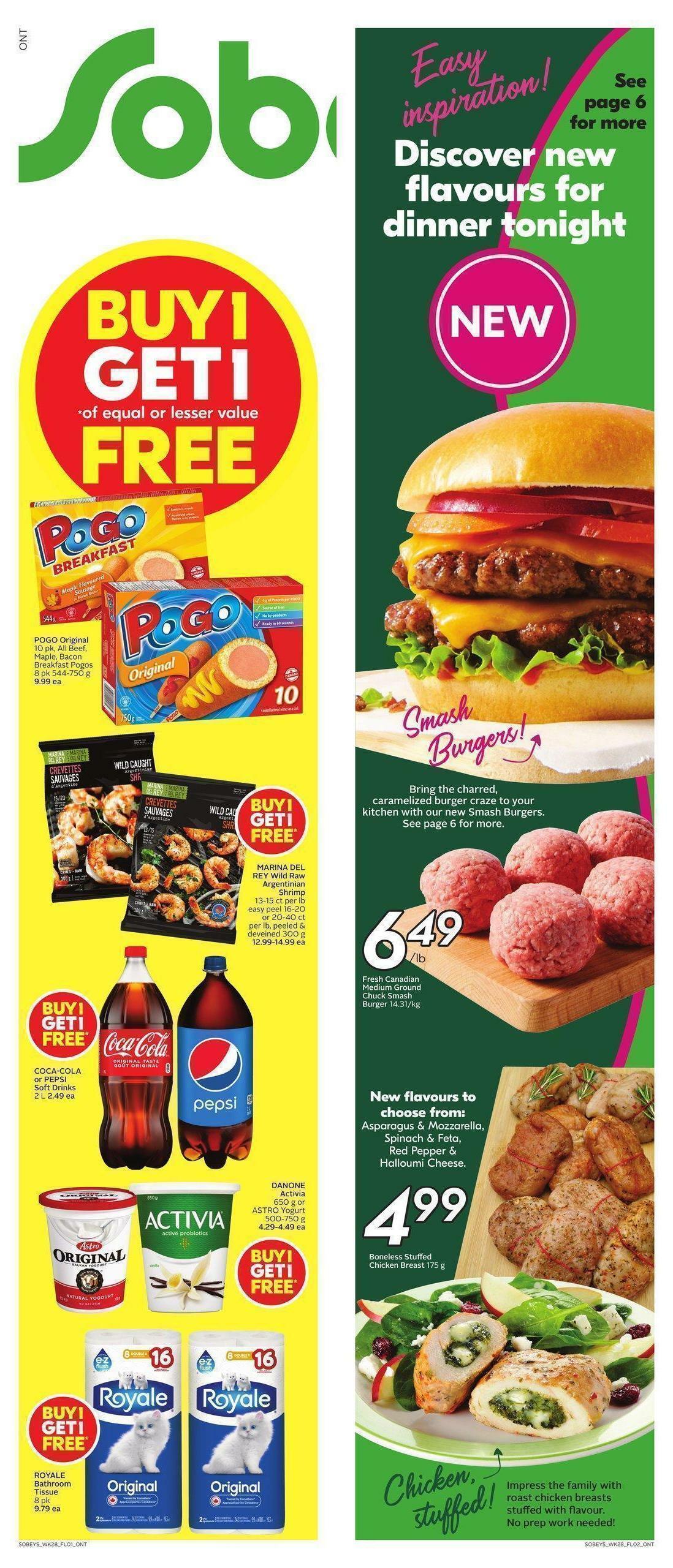 Sobeys Flyer from November 4