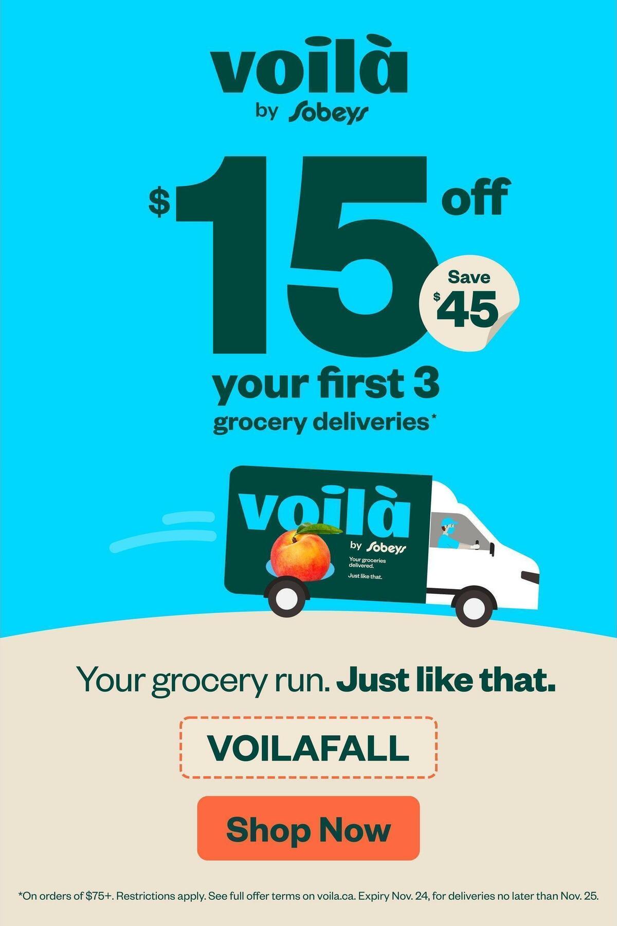 Sobeys Flyer from November 4