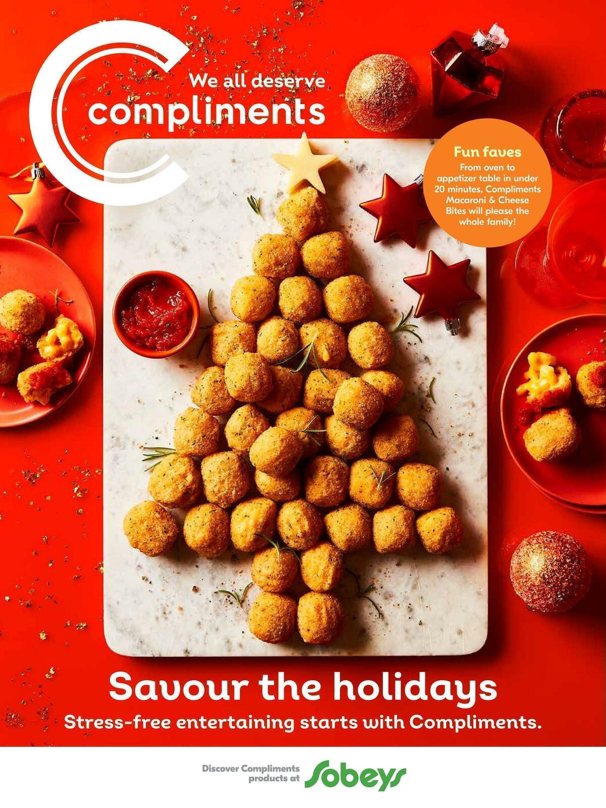 Sobeys Holiday Compliments Flyer from November 11