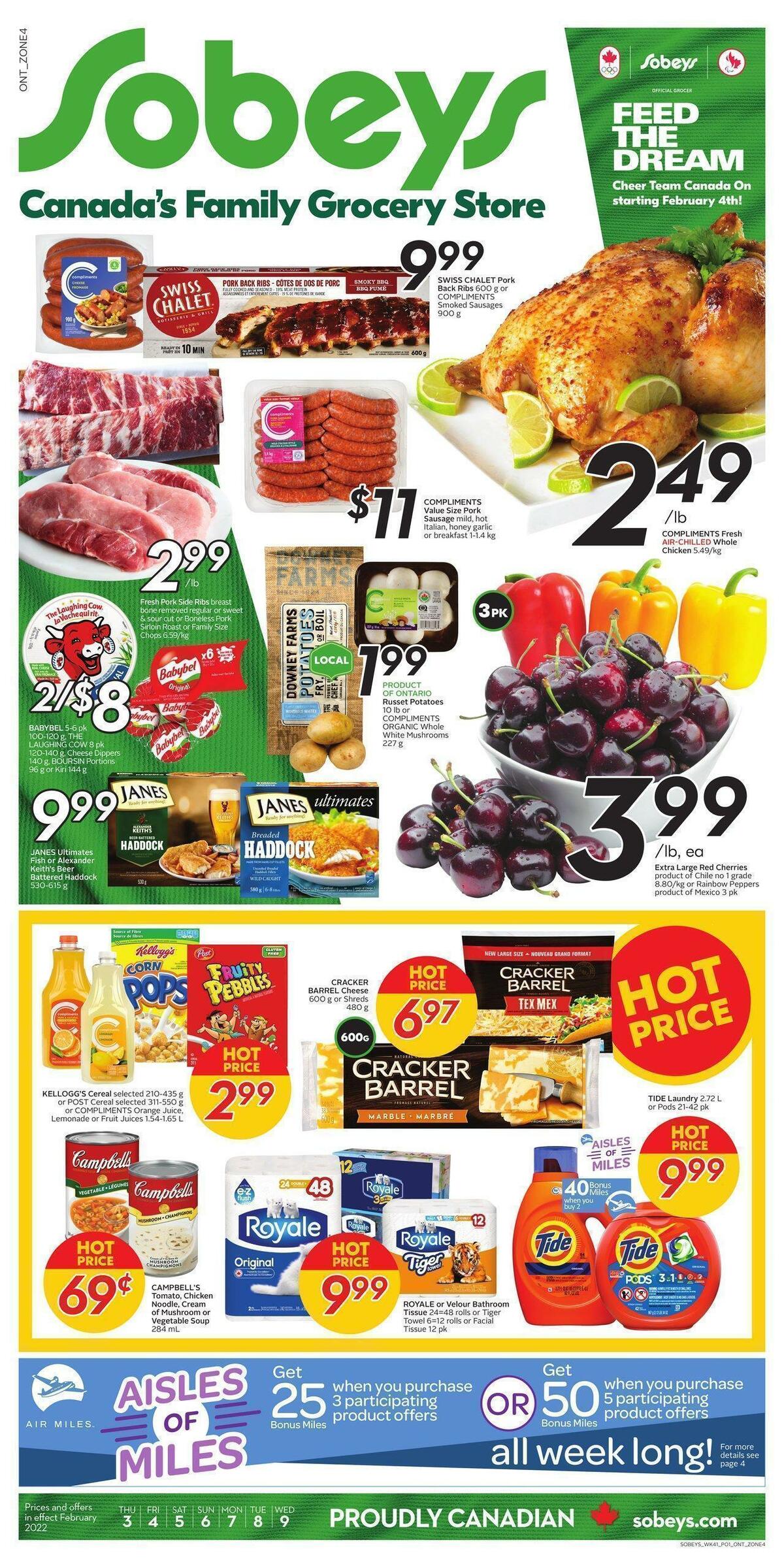 Sobeys Flyer from February 3
