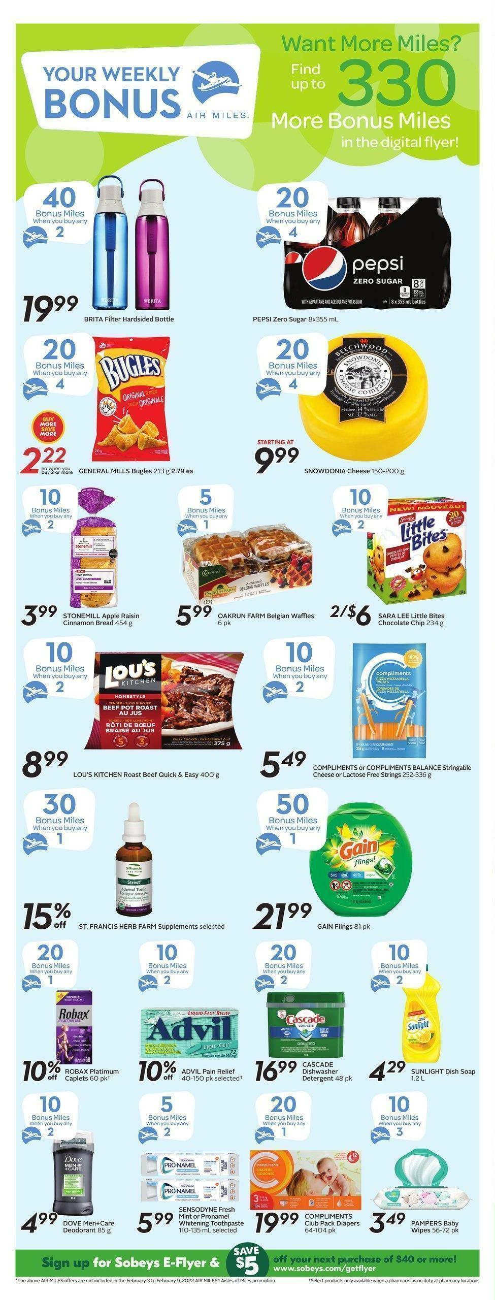 Sobeys Flyer from February 3