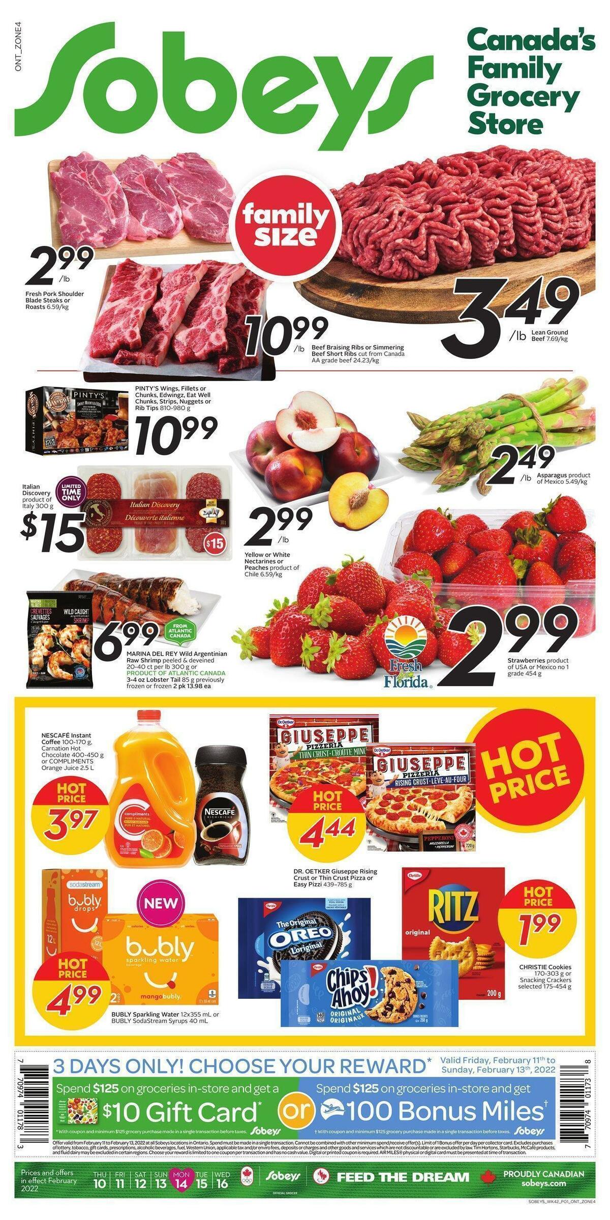 Sobeys Flyer from February 10
