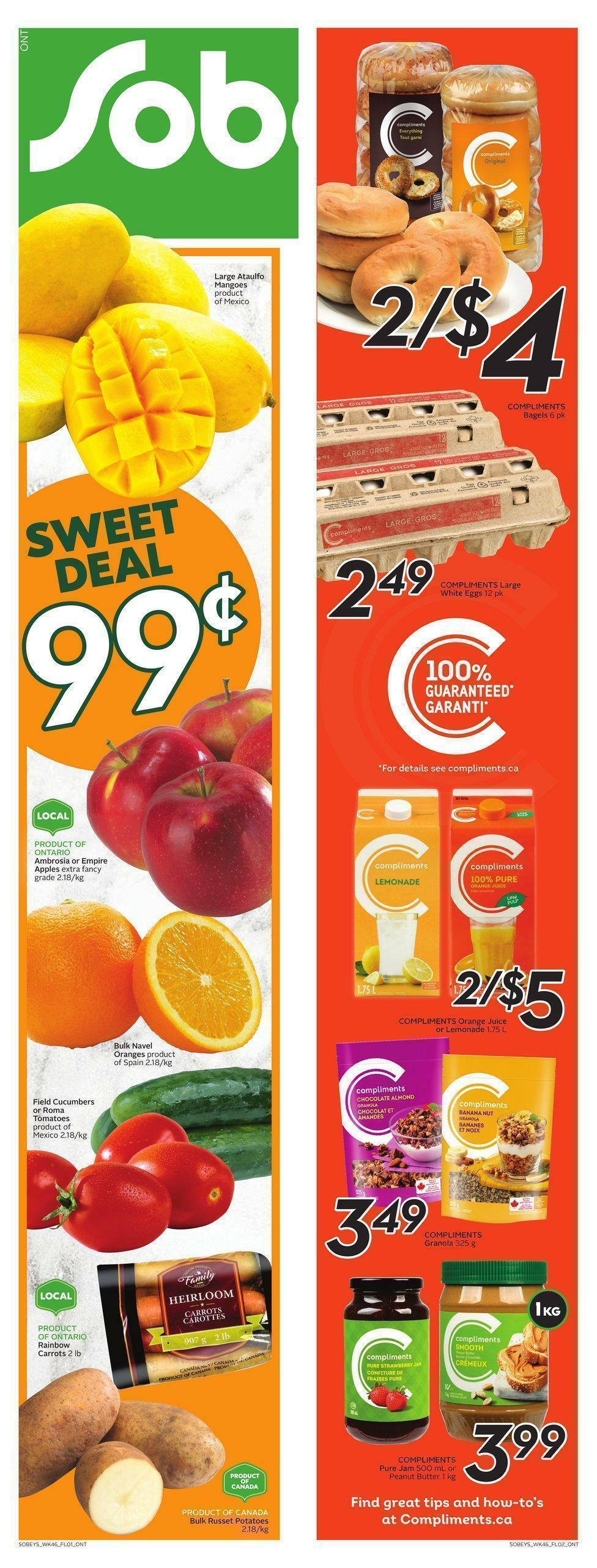 Sobeys Flyer from March 10