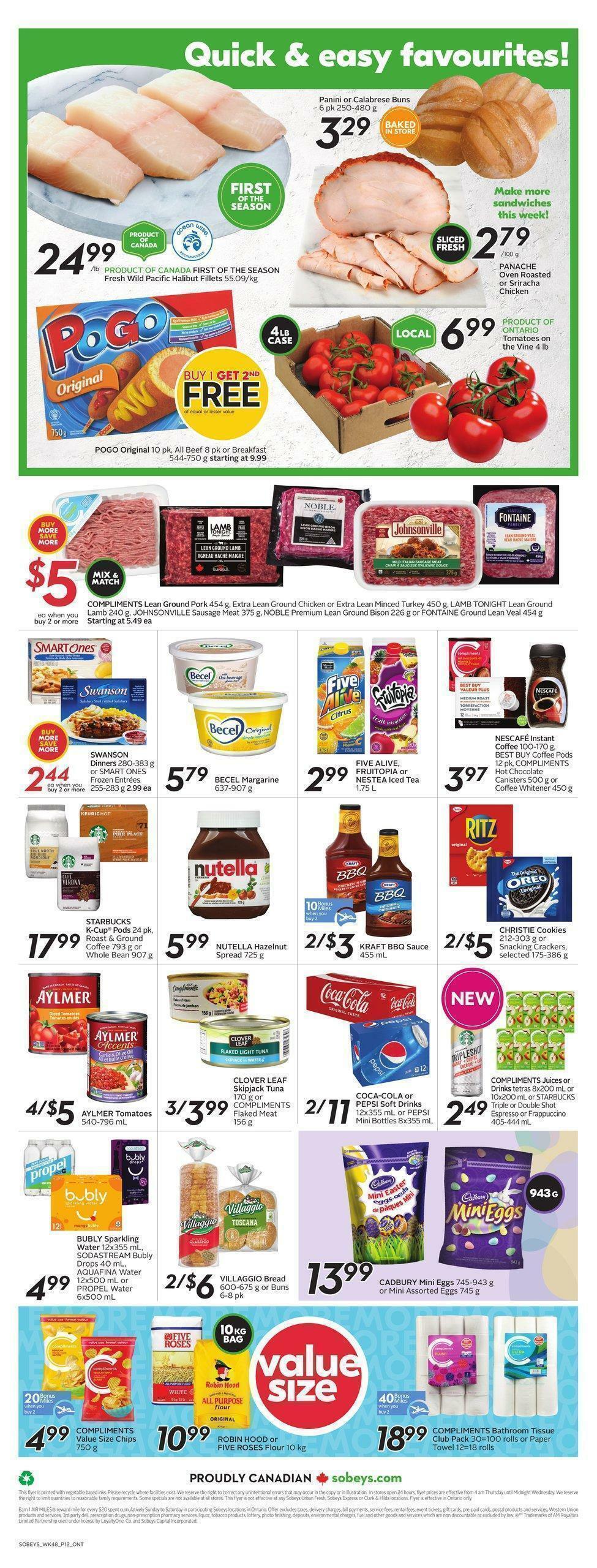 Sobeys Flyer from March 24