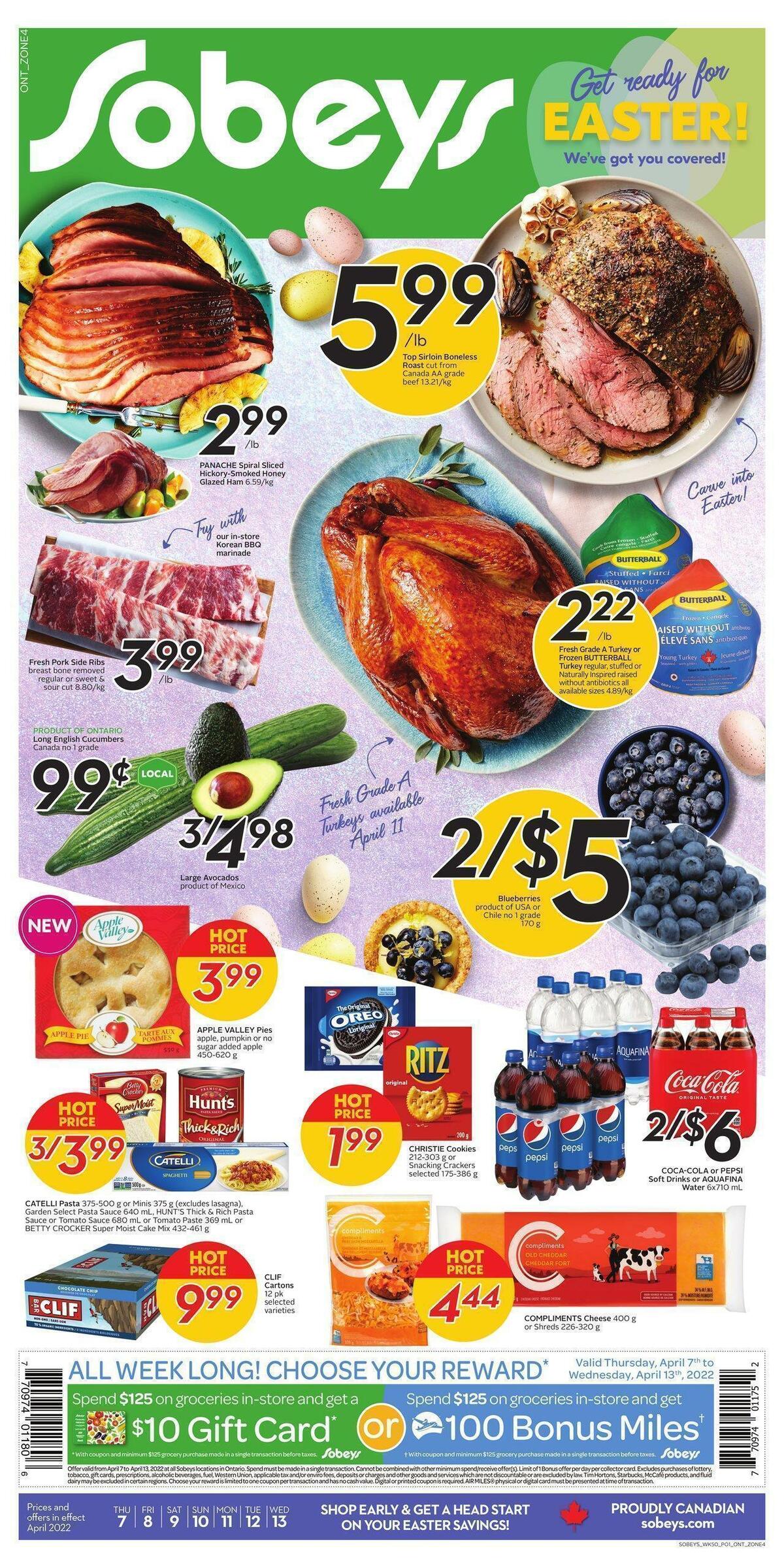 Sobeys Flyer from April 7