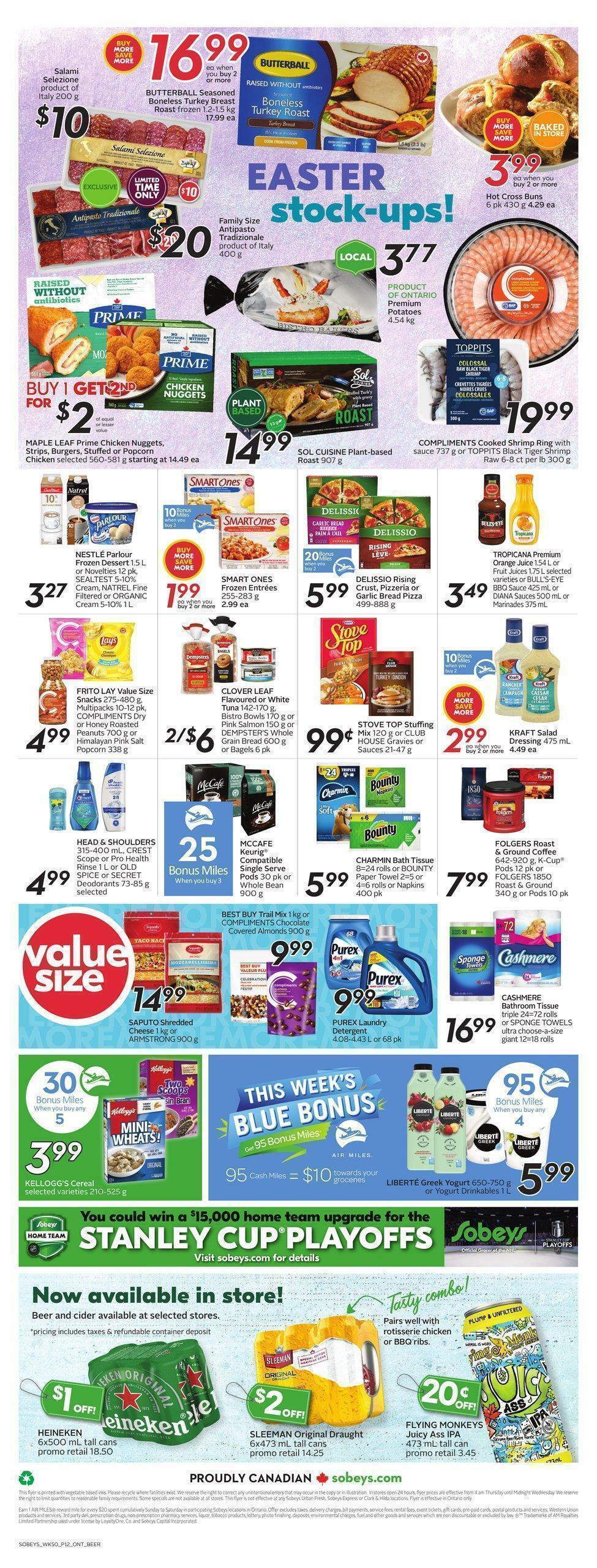 Sobeys Flyer from April 7