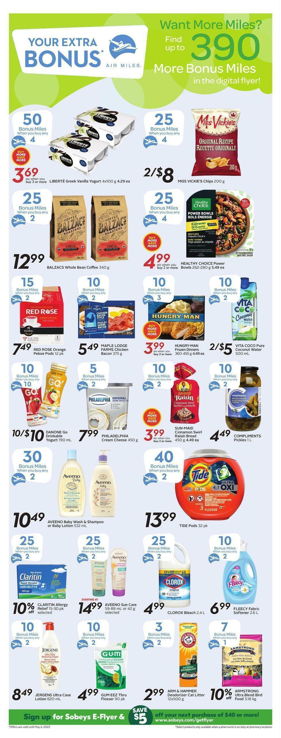 Sobeys Flyer from April 28