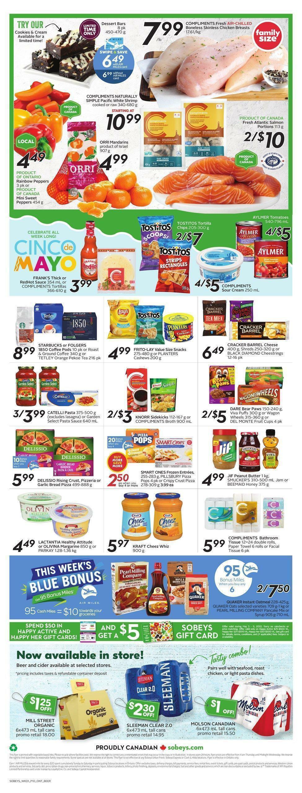 Sobeys Flyer from May 5