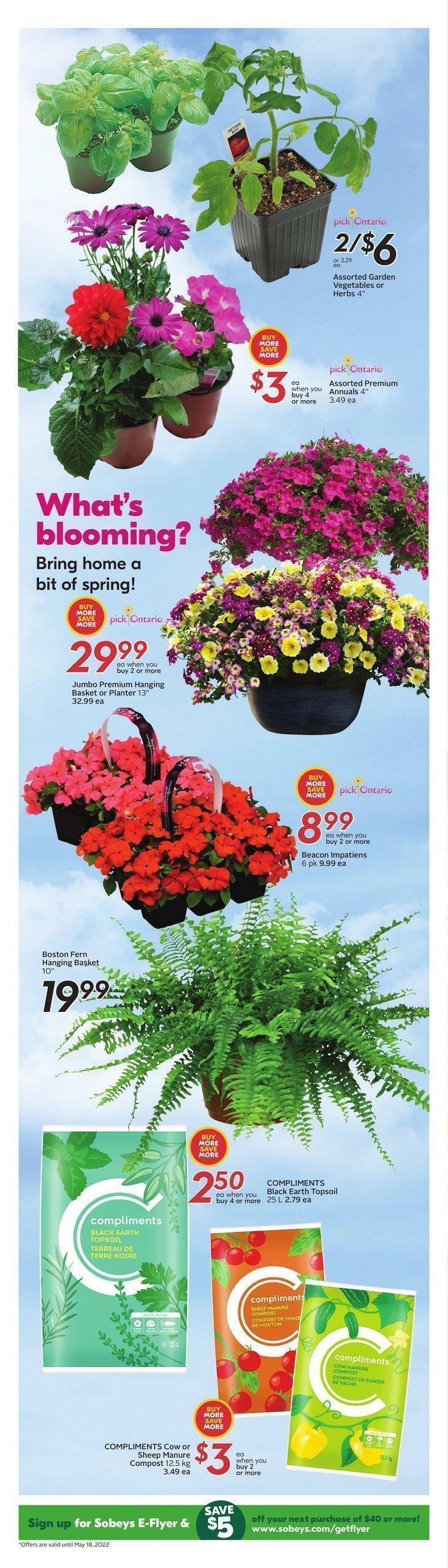 Sobeys Flyer from May 12