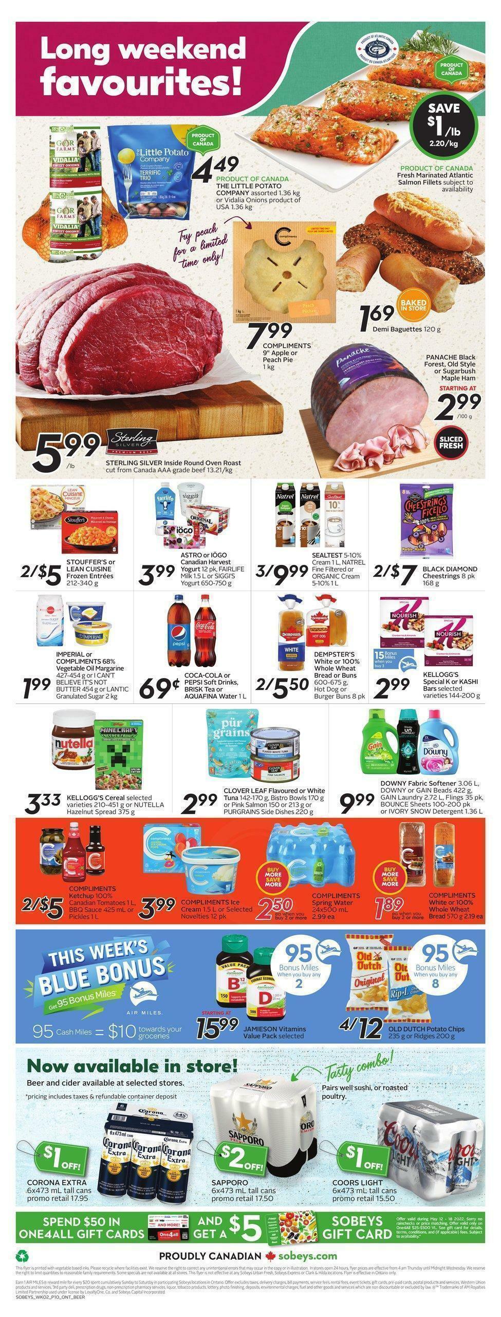 Sobeys Flyer from May 12