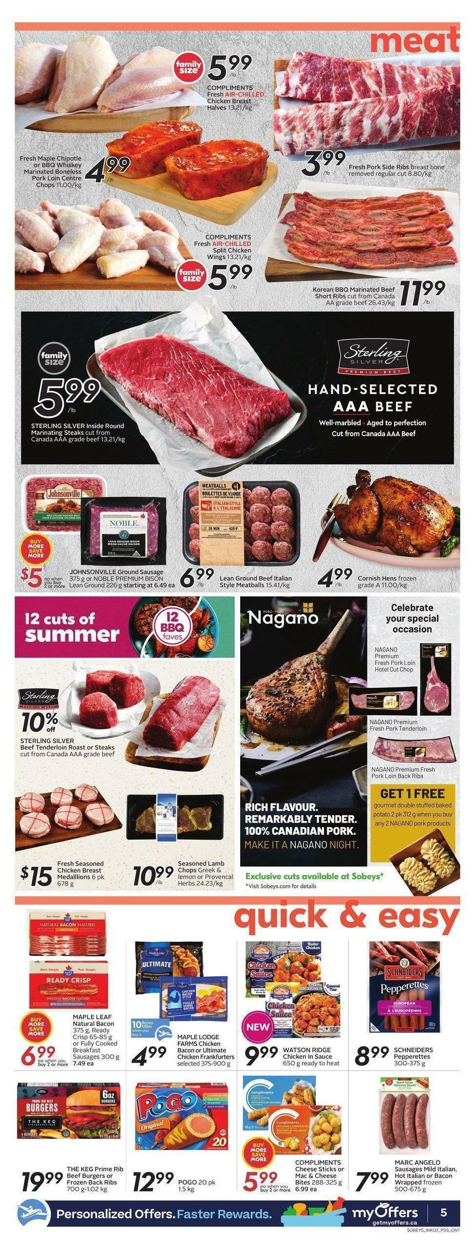 Sobeys Flyer from May 12