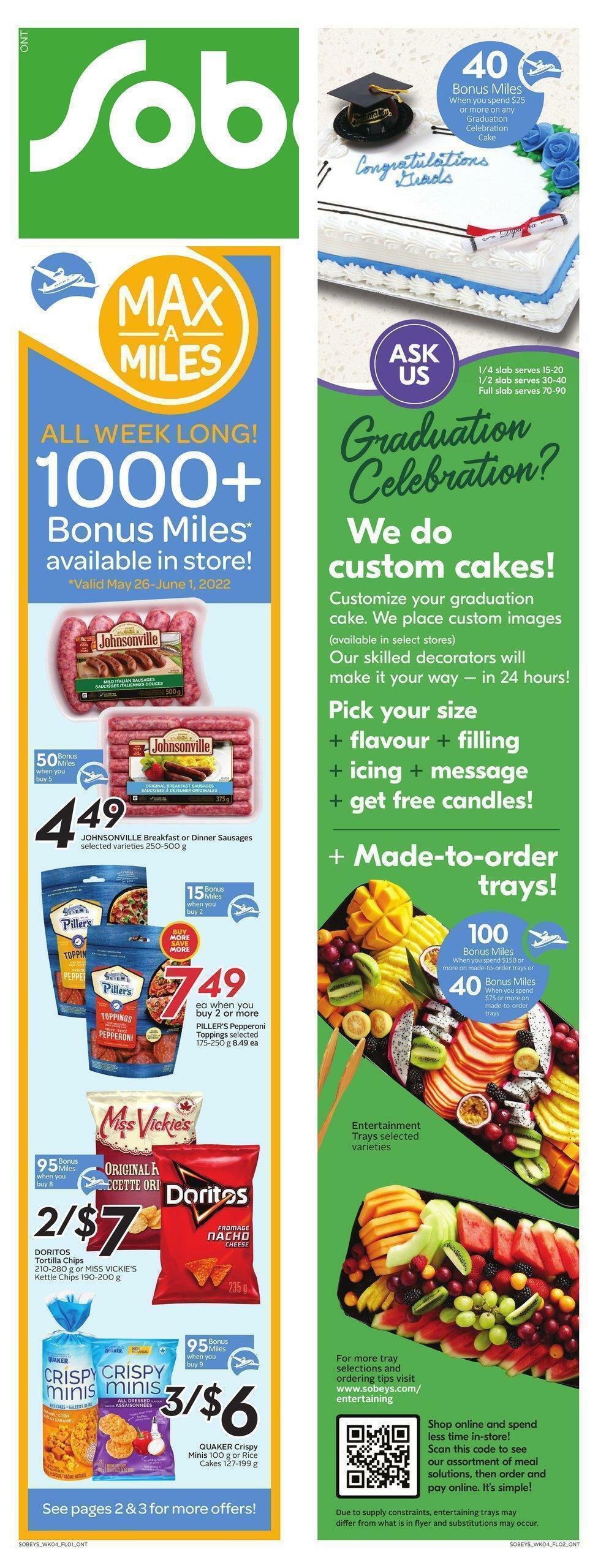 Sobeys Flyer from May 26